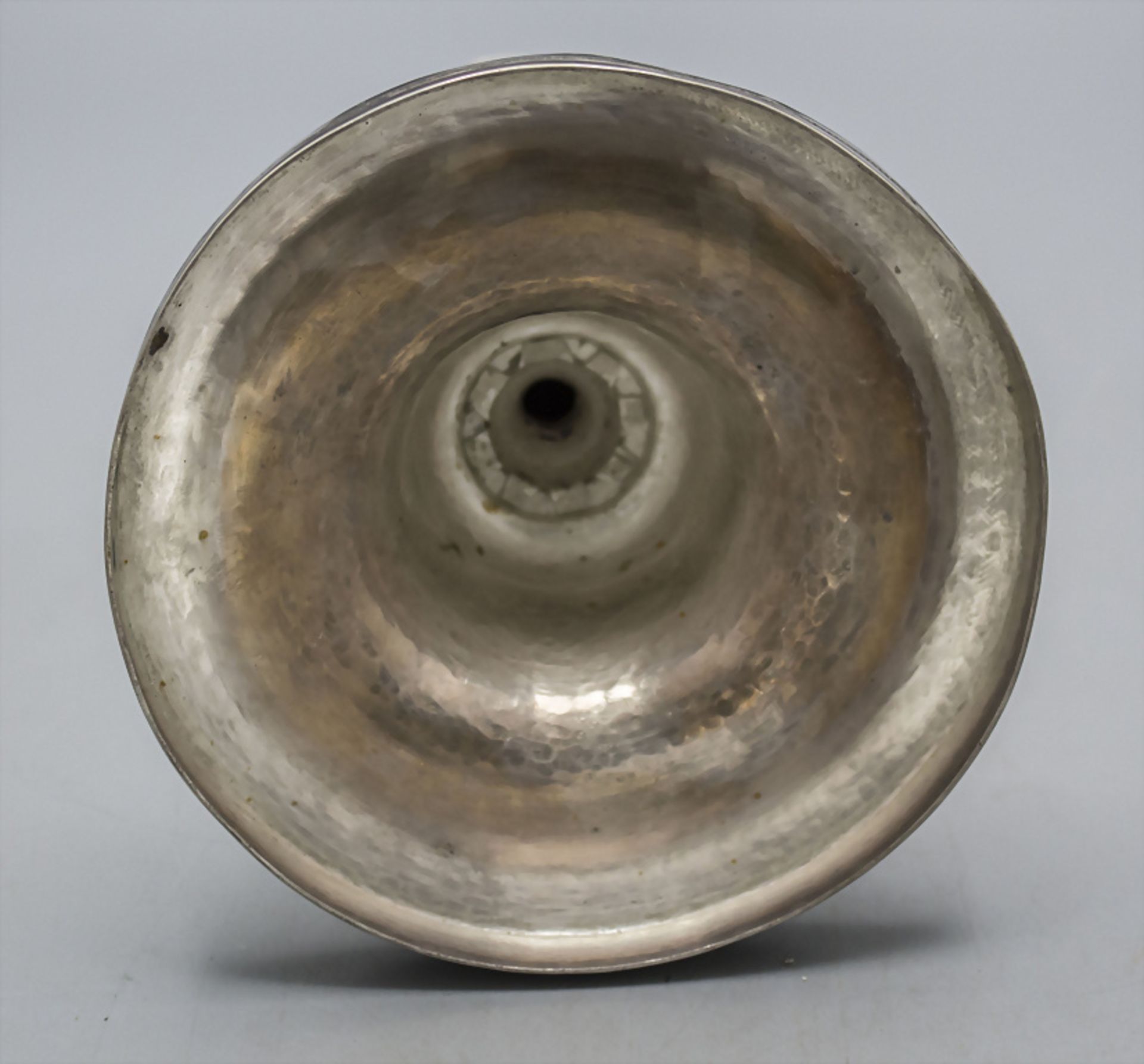 Empire Silberleuchter / A silver Empire candlestick, Isino, Neapel, um 1800 - Image 3 of 6