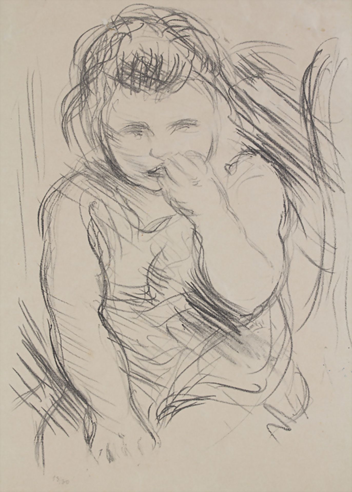 Ernst Müller-Gräfe (1879-1954), 'Mädchen' / 'A girl' - Image 3 of 5