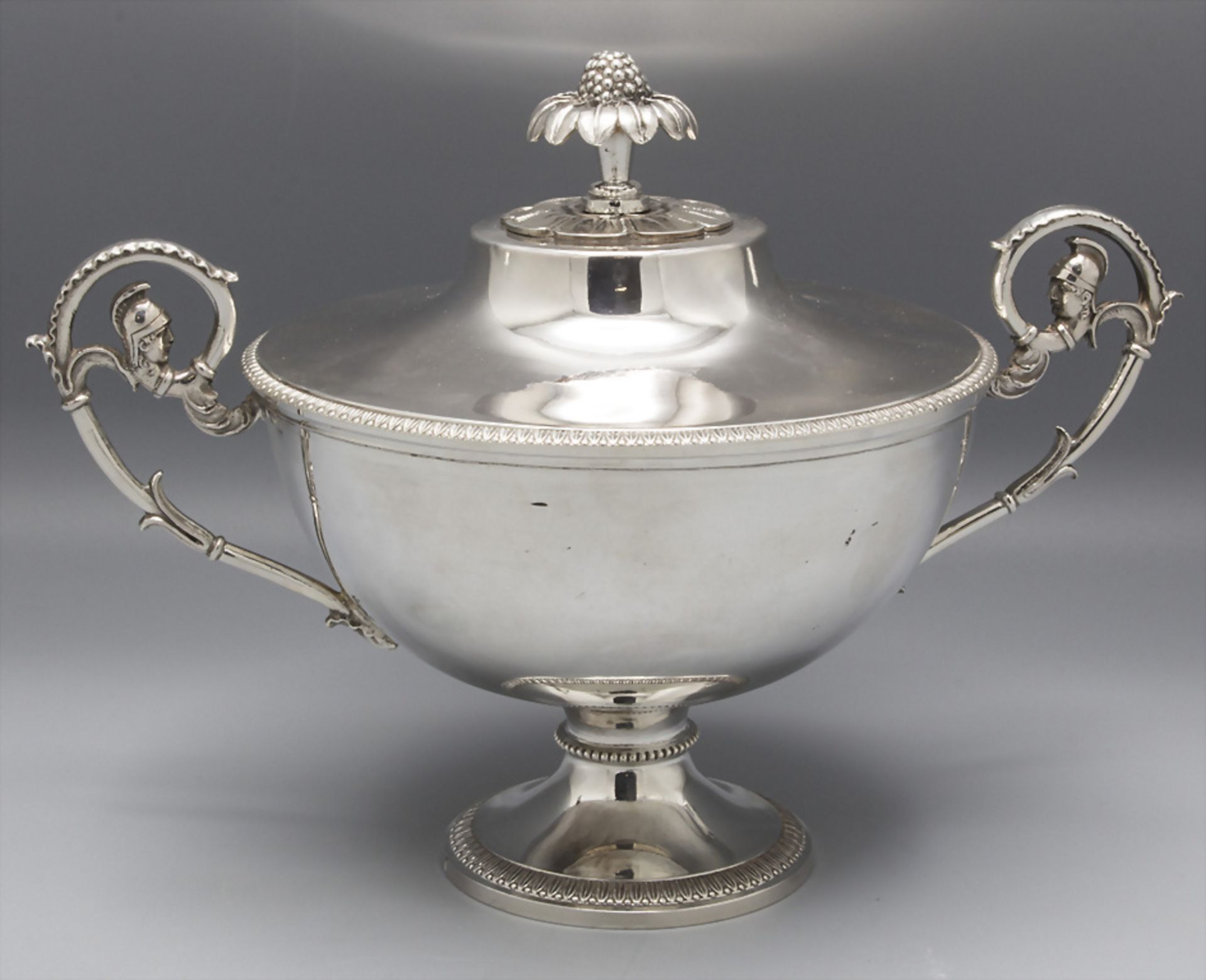 Zuckerdose Epoche Restauration / A silver sugar bowl, Charles-Marie Guidée, Paris, nach 1819 - Image 3 of 12