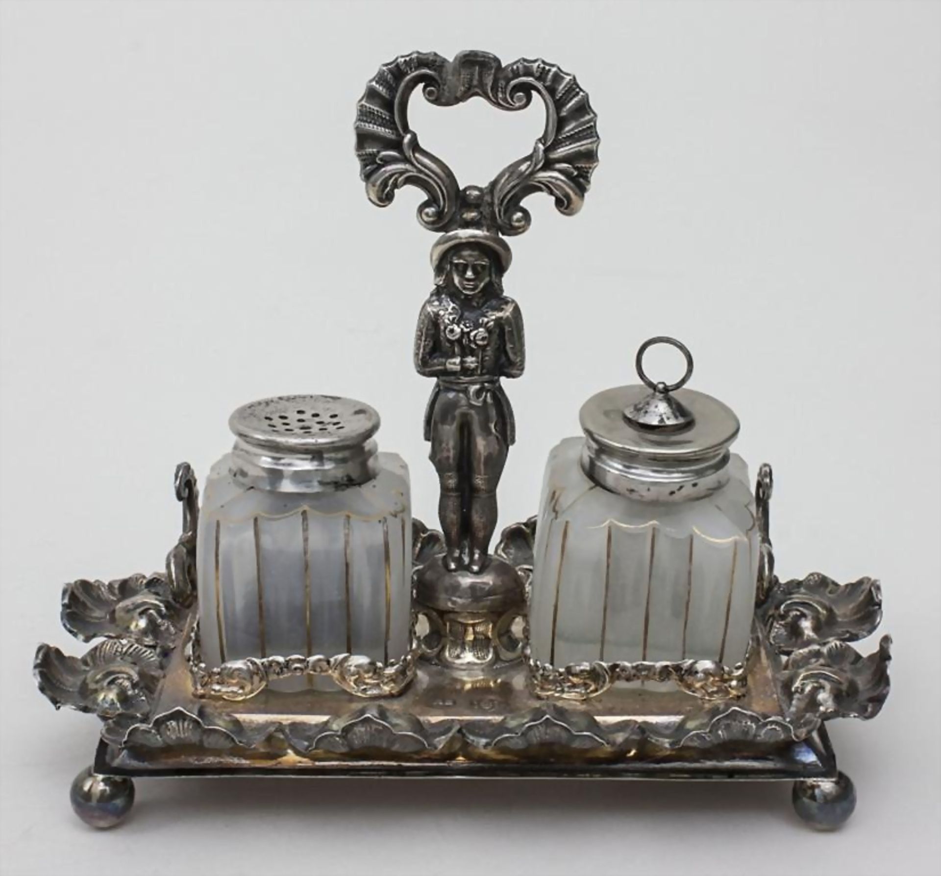 Schreibzeug/Tintenzeug/Inkstand, Linz, Österreich, dat. 1845