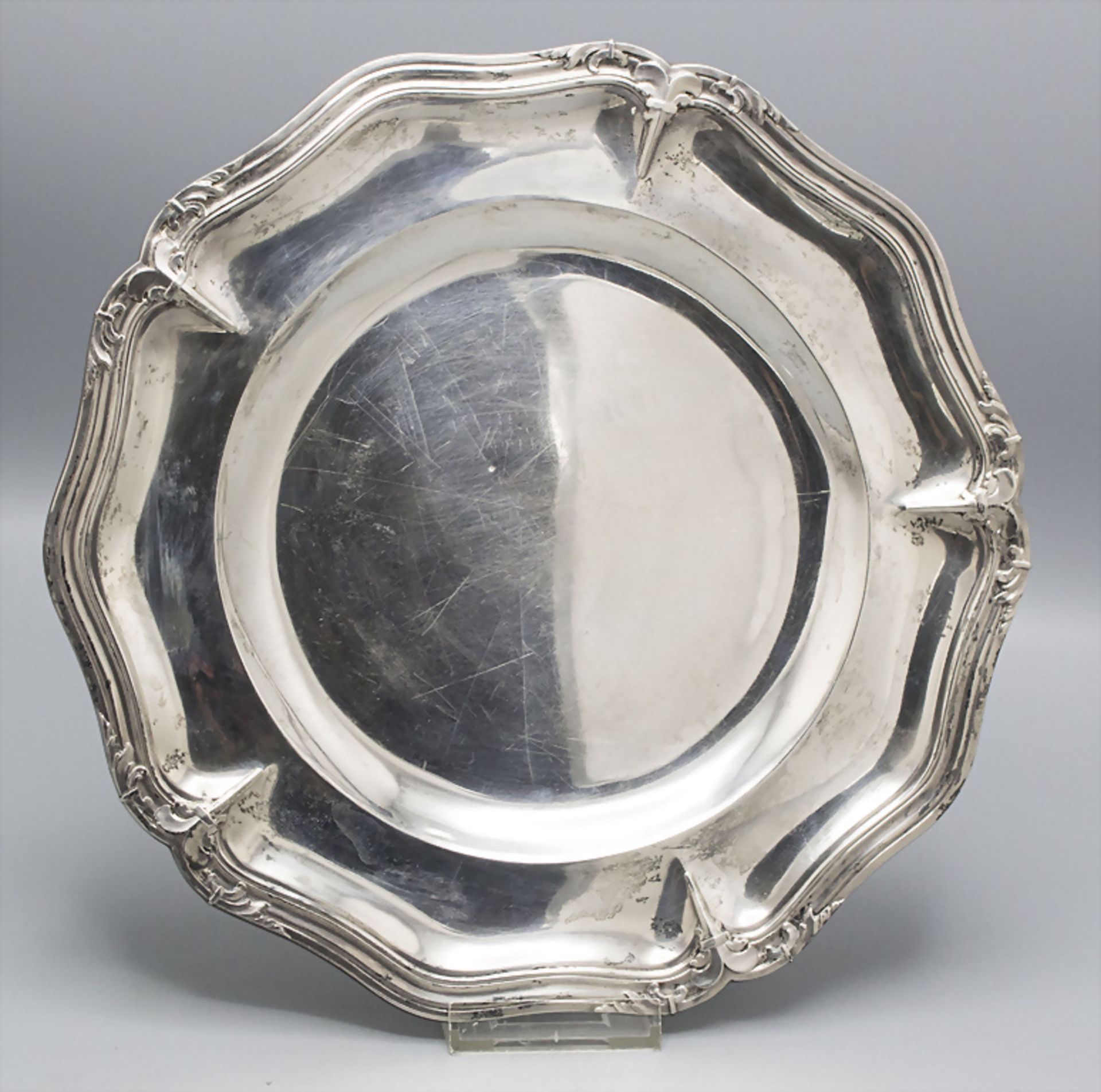 Runde Platte / A silver tray, Emile Puiforcat, Paris, um 1900