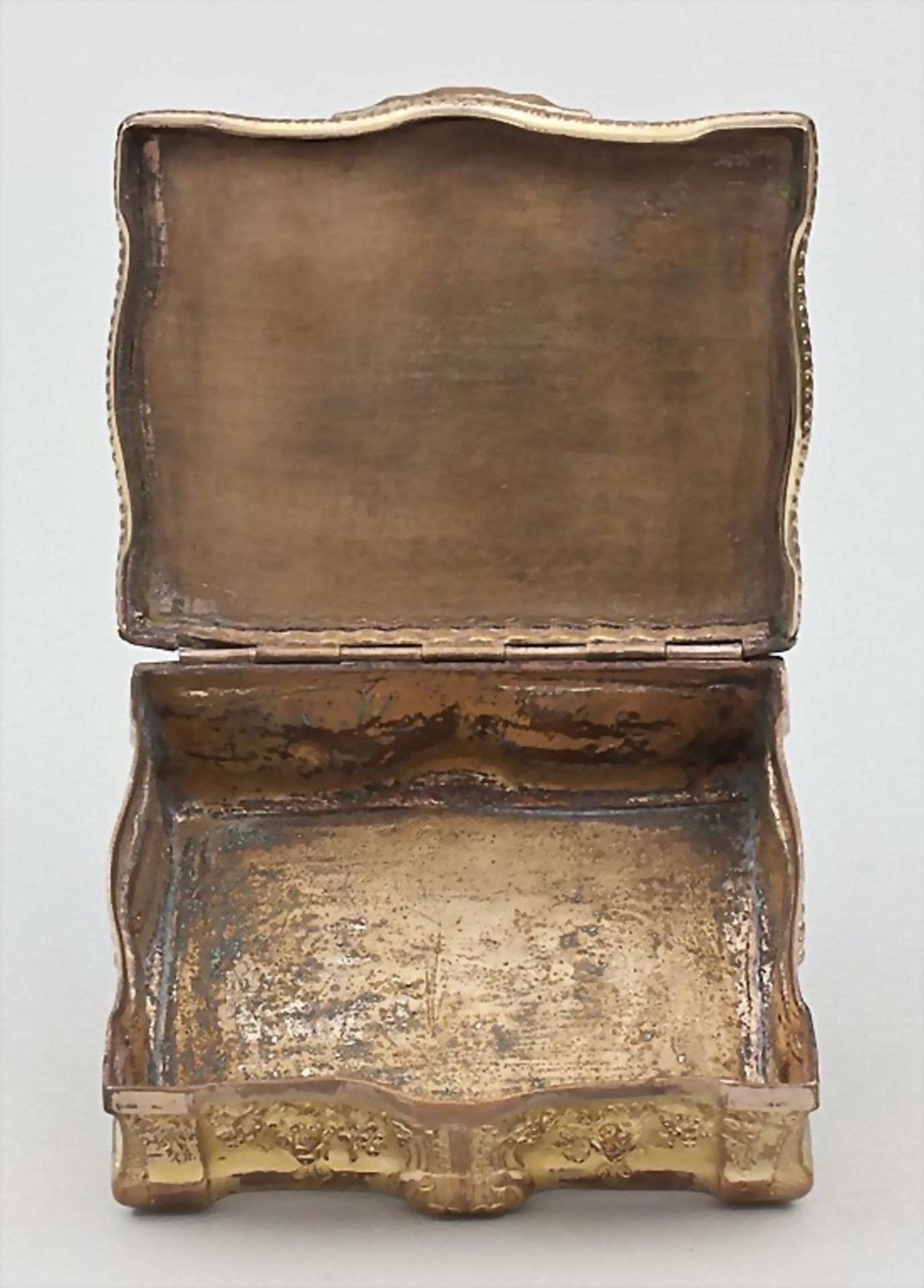 Barock-Tabatiere/Snuffbox, um 1750 - Bild 4 aus 4