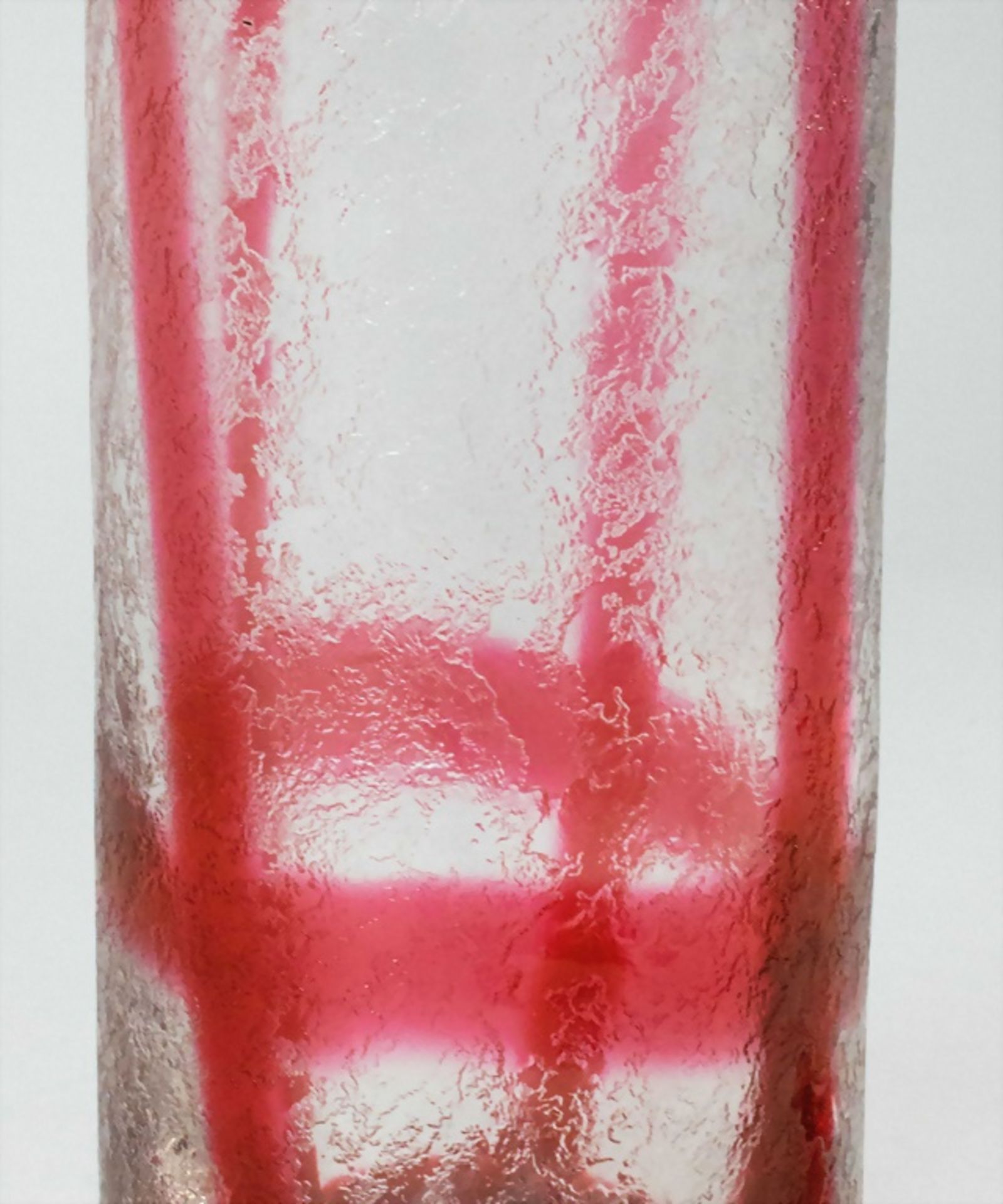 Glasflakon 'Corroso' / A glass flacon 'Corroso', Seguso Vetri D'Arte, entw. wohl Flavio Poli, ... - Bild 7 aus 7