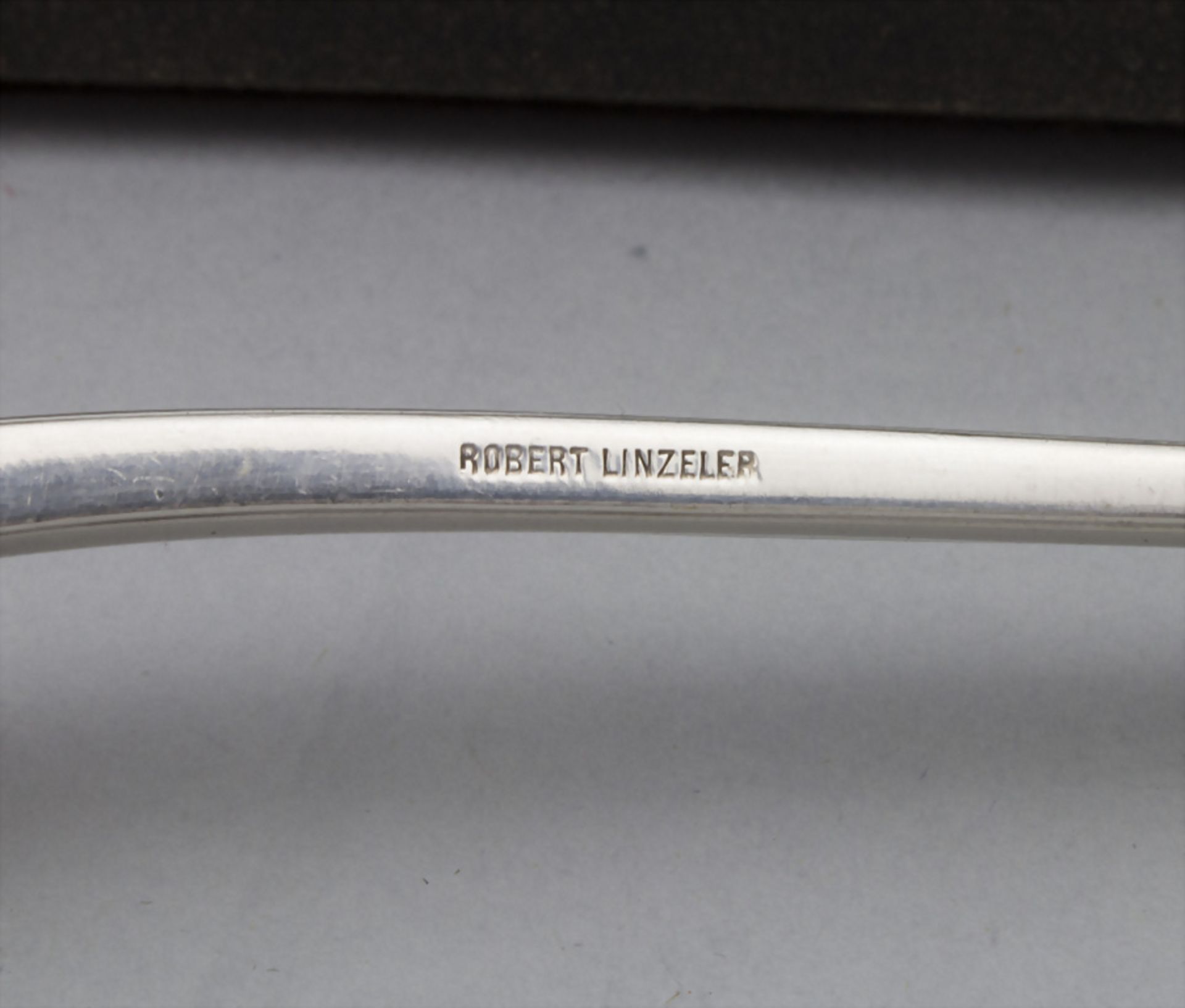 48 tlg. Silberbesteck / A set of 48 silver cutlery, Robert Linzeler, Paris, nach 1897 - Image 9 of 11