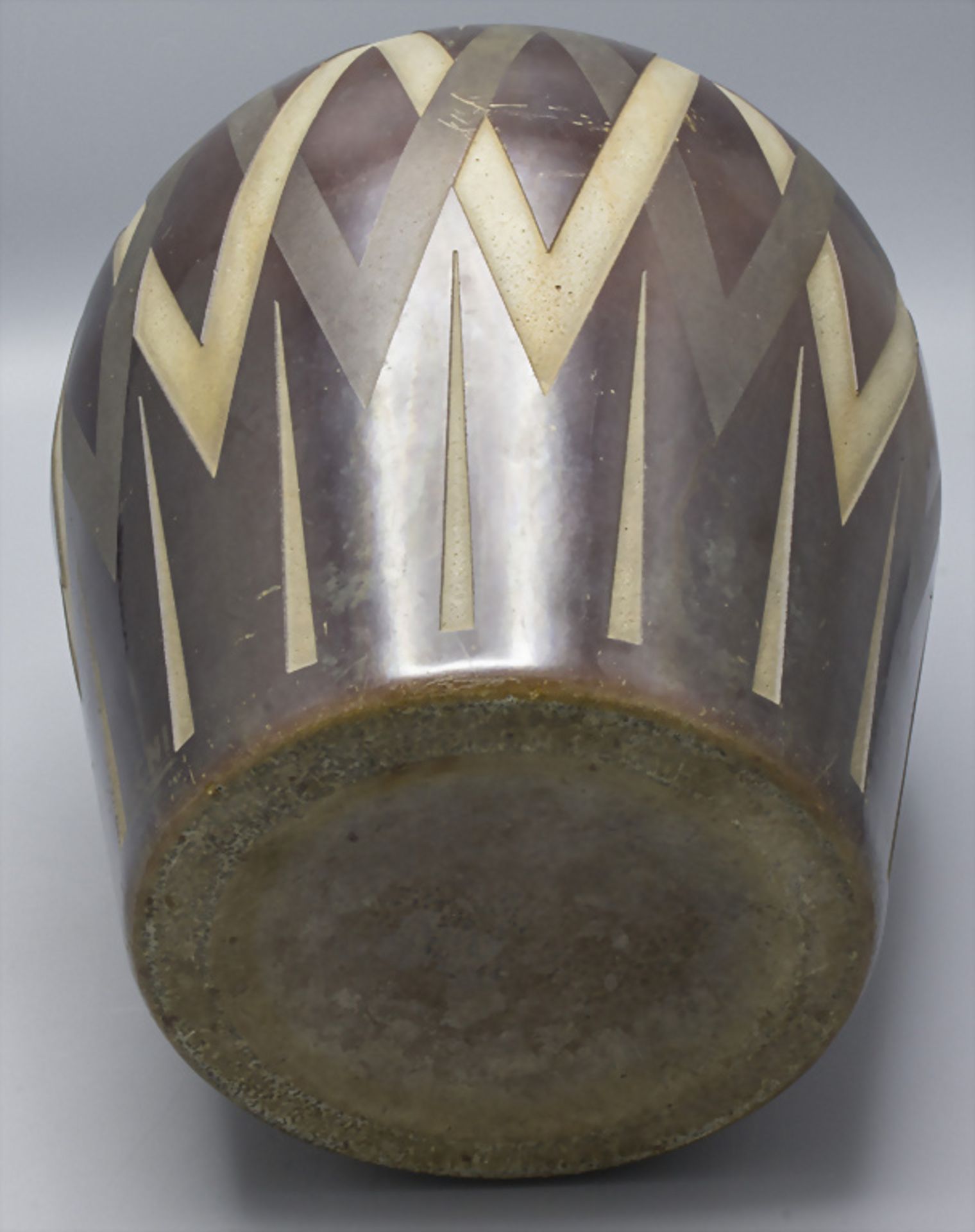 Art Déco Vase / An Art Deco vase, ACNI, Frankreich, um 1920 - Bild 4 aus 7