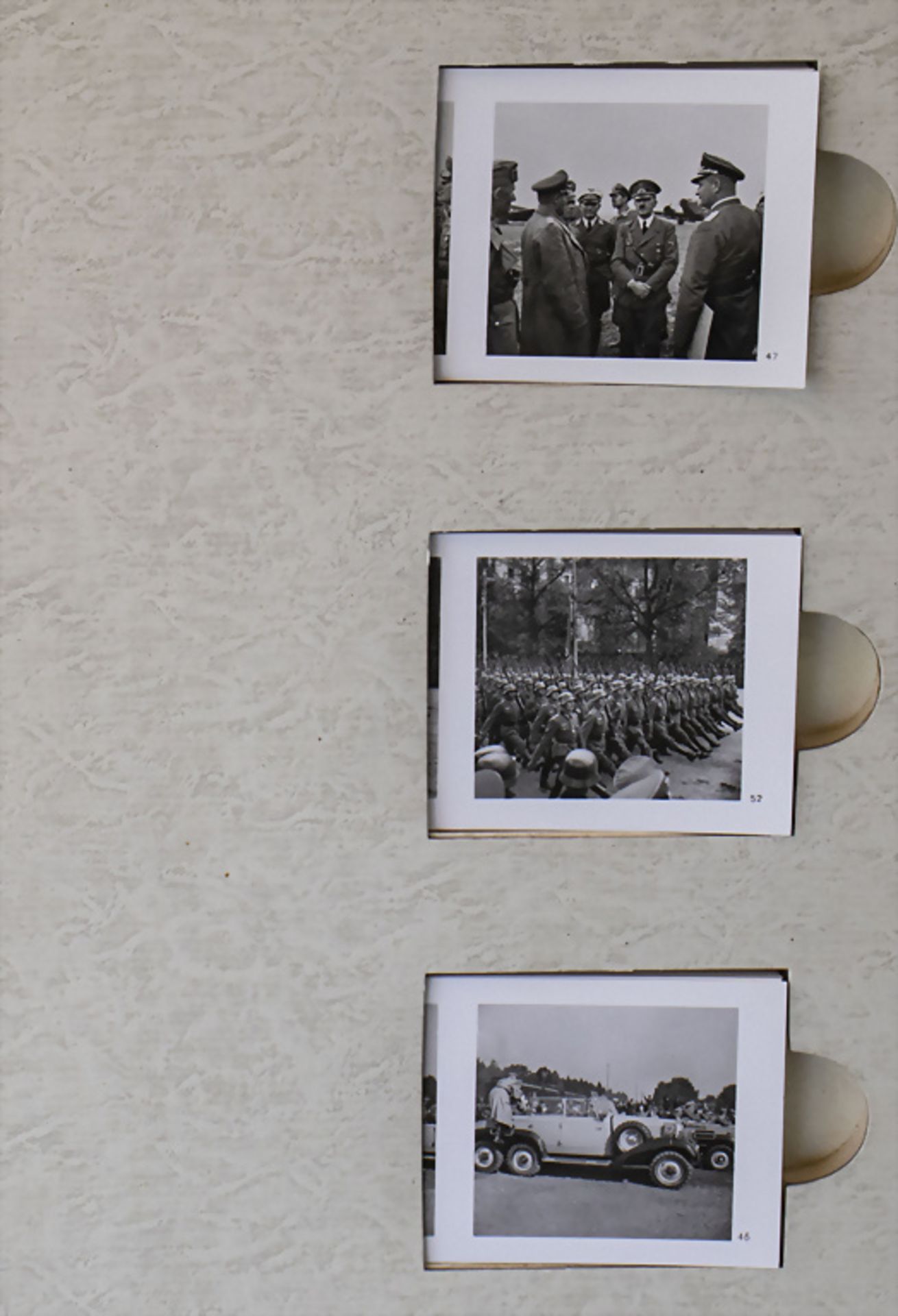 Raumbild-Album / An album of stereoscopic pictures 'Die Soldaten des Führers im Felde', 1940 - Bild 3 aus 3