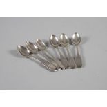 6 Mokkalöffel / 6 silver mocha spoons, wohl Nikolai Pavlovich Pavlov, Moskau / Moscow, 1896