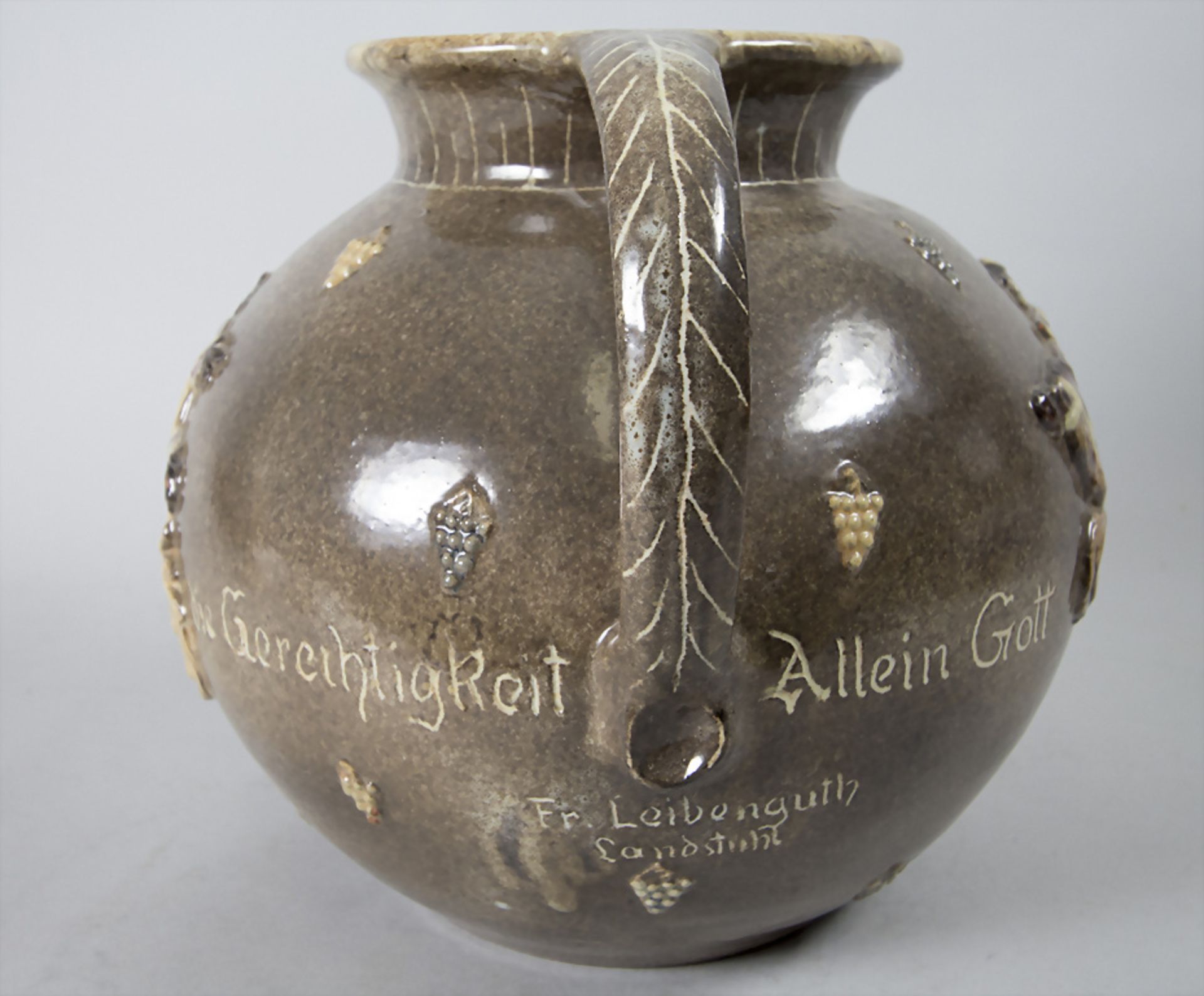 Großer Mostkrug / A large ceramic jug, Töpferei Klingler, Landstuhl, 20. Jh. - Image 3 of 8