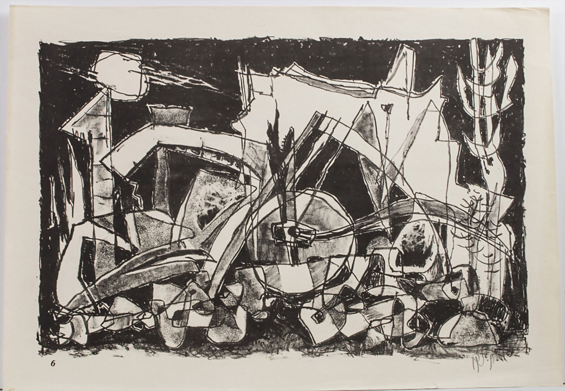 Marcel Janco (1895-1984), 'Landschaft' / 'Landscape', 1950 - Bild 2 aus 3