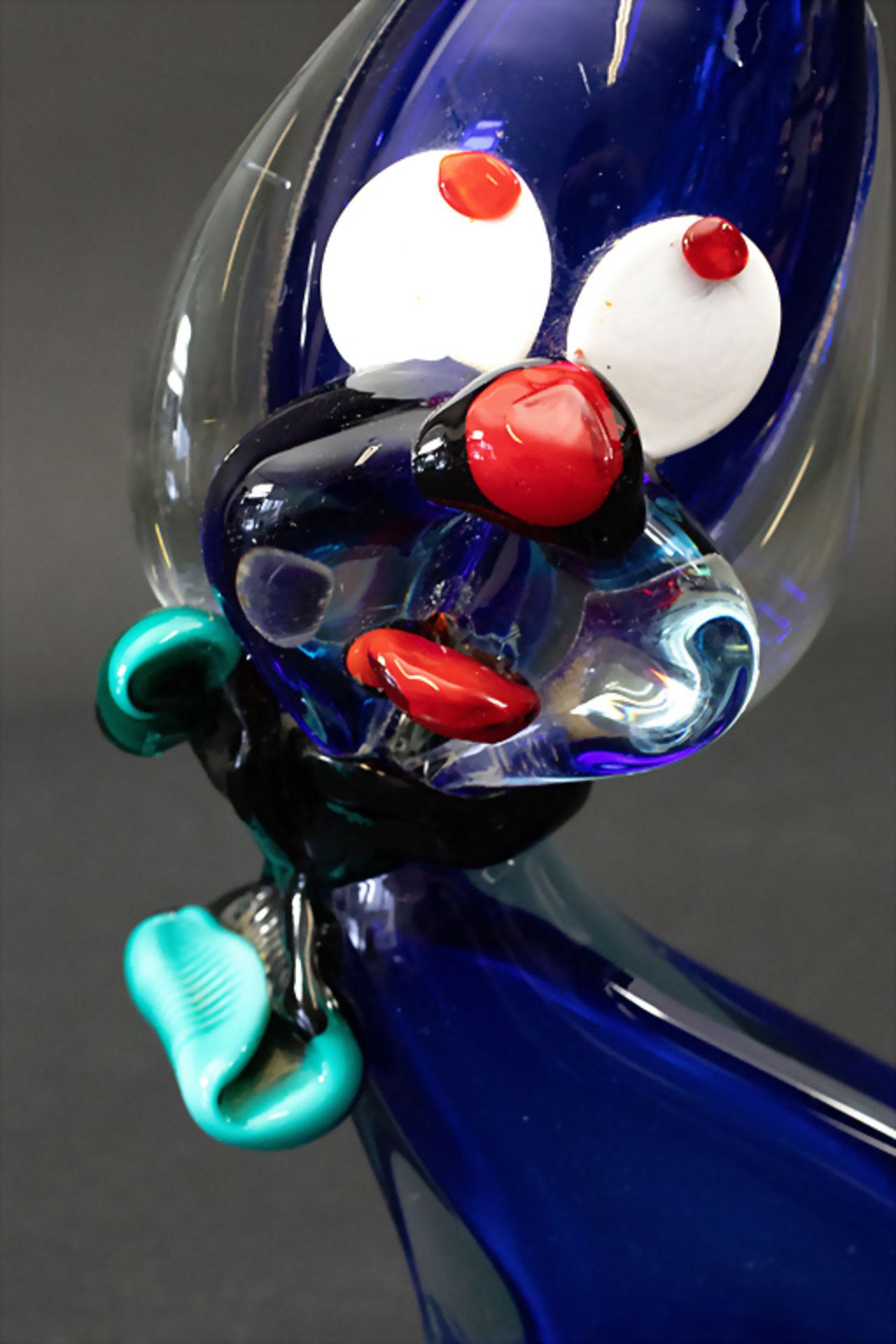 Glasplastik 'Hund' / A glass object 'Dog', wohl Seguso, Murano, 1950er - Bild 2 aus 5