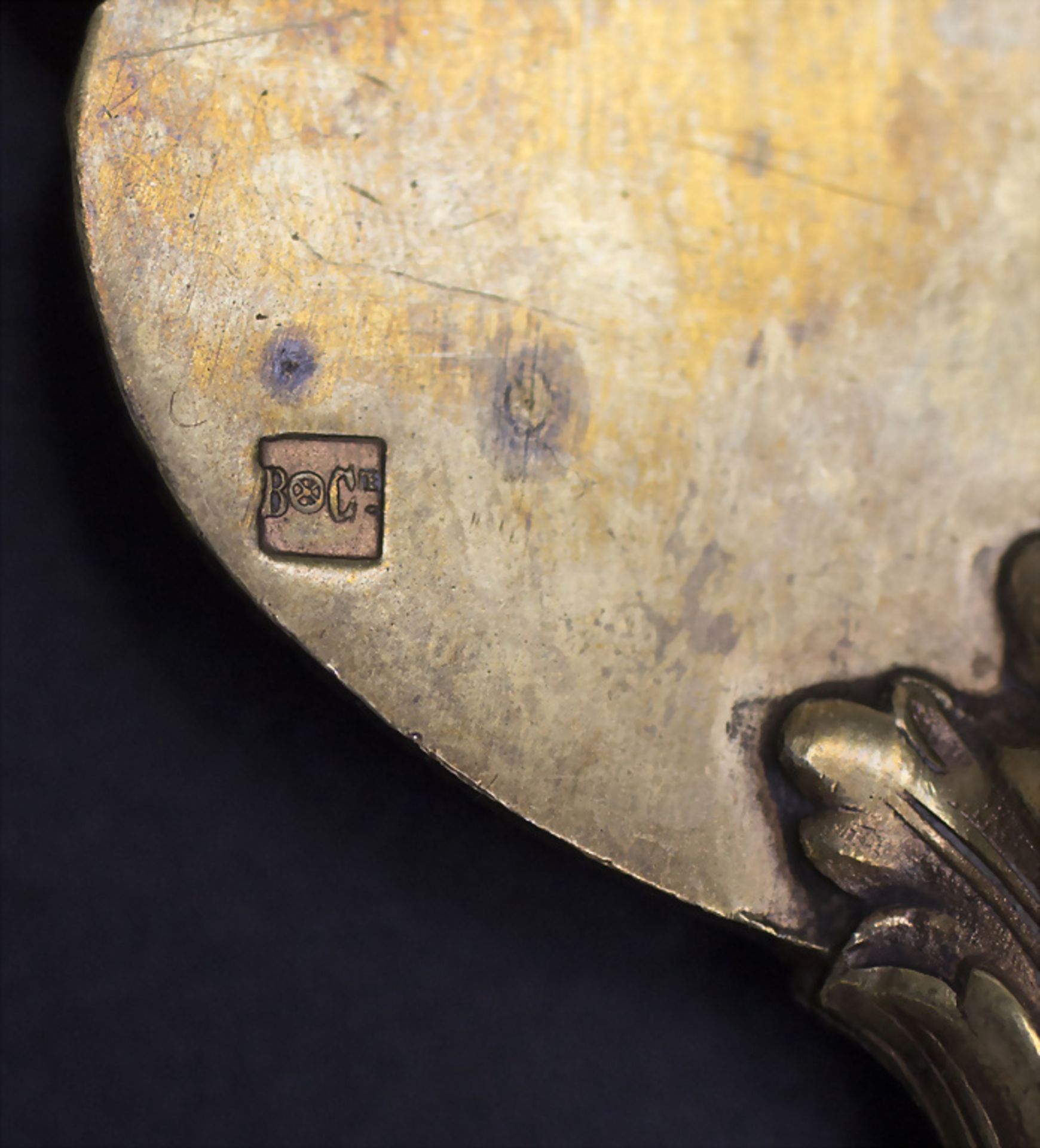 Salatbesteck und Gebäckheber / Silver salad servers and a cake server, Paris, um 1880 - Image 3 of 3