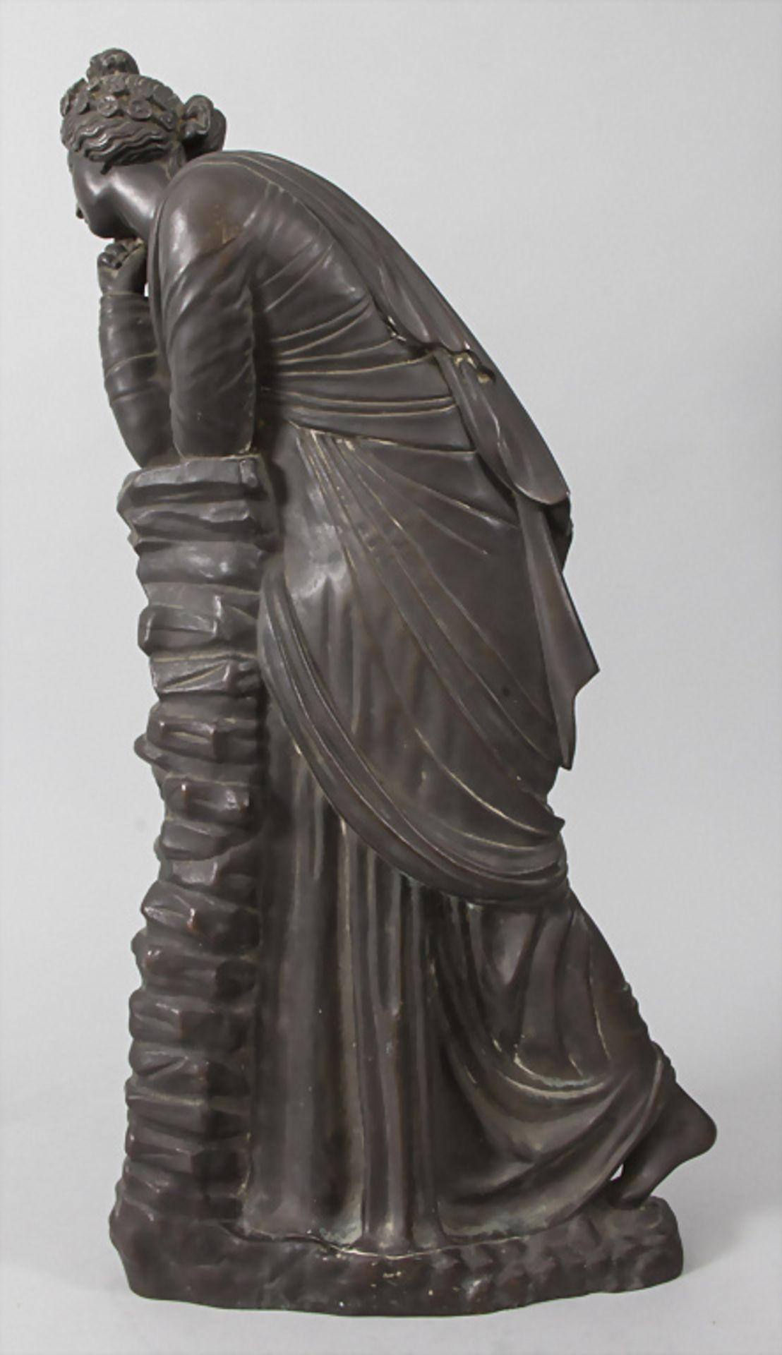 Ferdinand BARBEDIENNE (1810-1892), Griechische Göttin / A bronze sculpture of a Greek goddess - Image 2 of 8