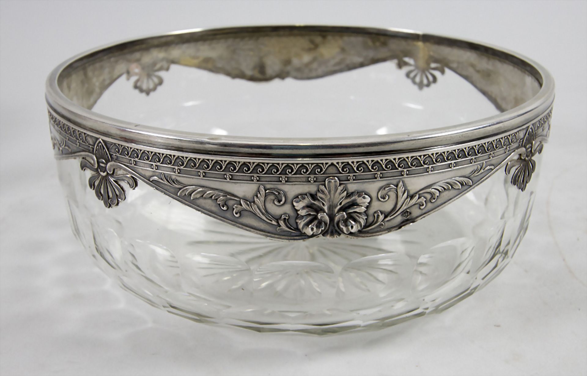 Obstschale / A fruit bowl with silver mount, Société Parisienne d'Orfèvrerie, Paris, 1910-14