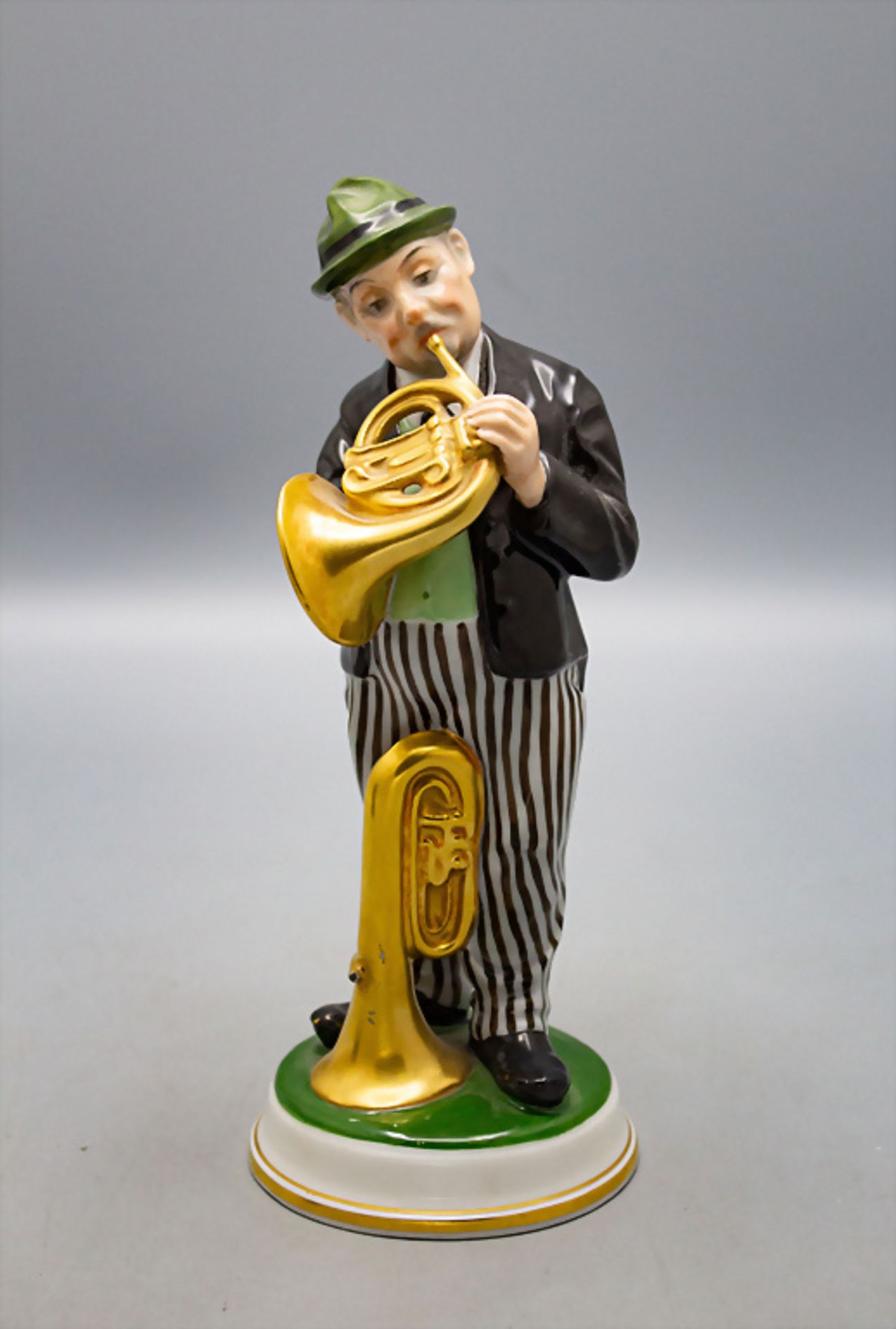 Figur 'Hornist' / A figure of a cornet player, Rosenthal, Selb, 20. Jh.