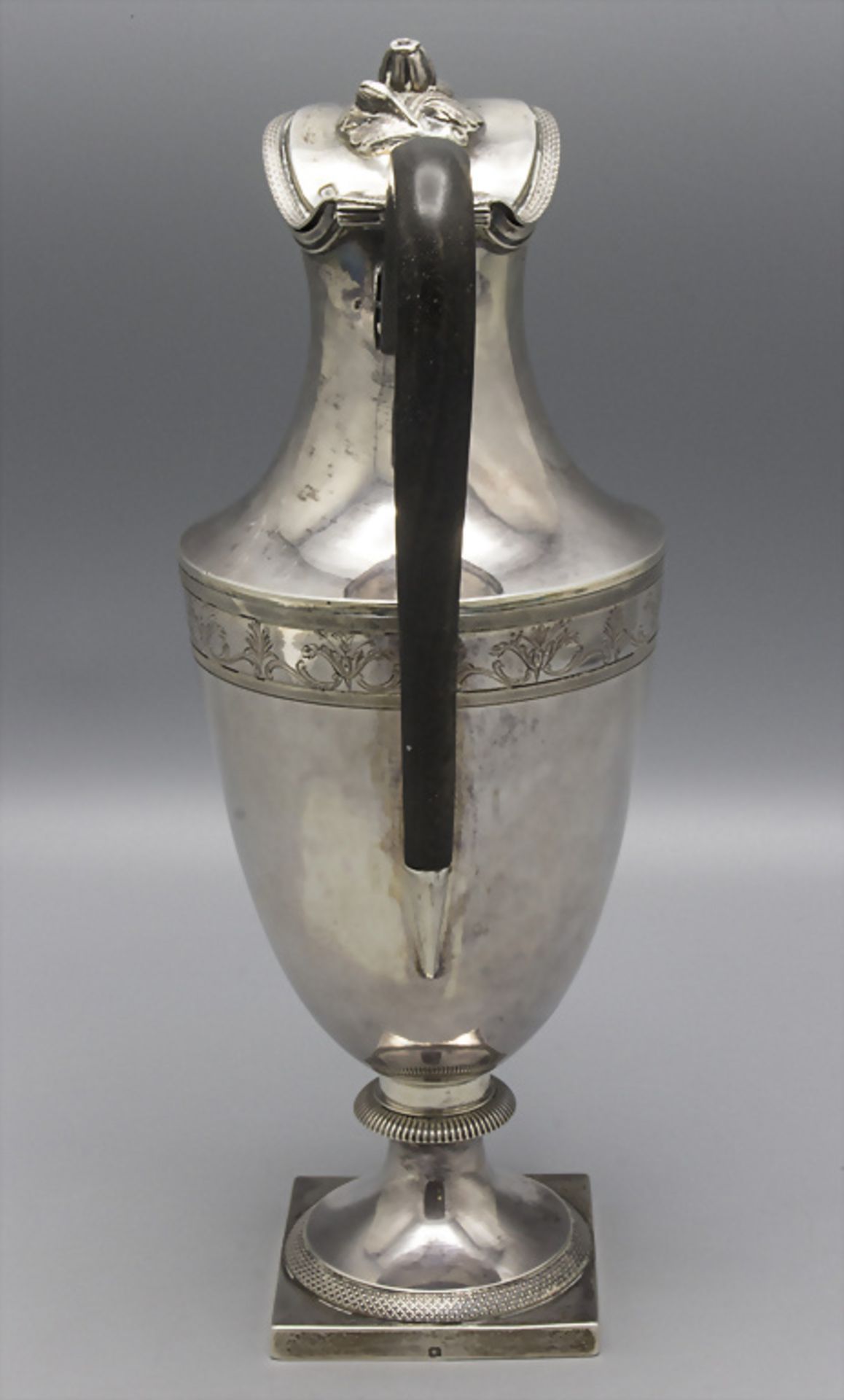 Weinkrug / A silver wine jug, Paris, 19. Jh. - Bild 4 aus 9