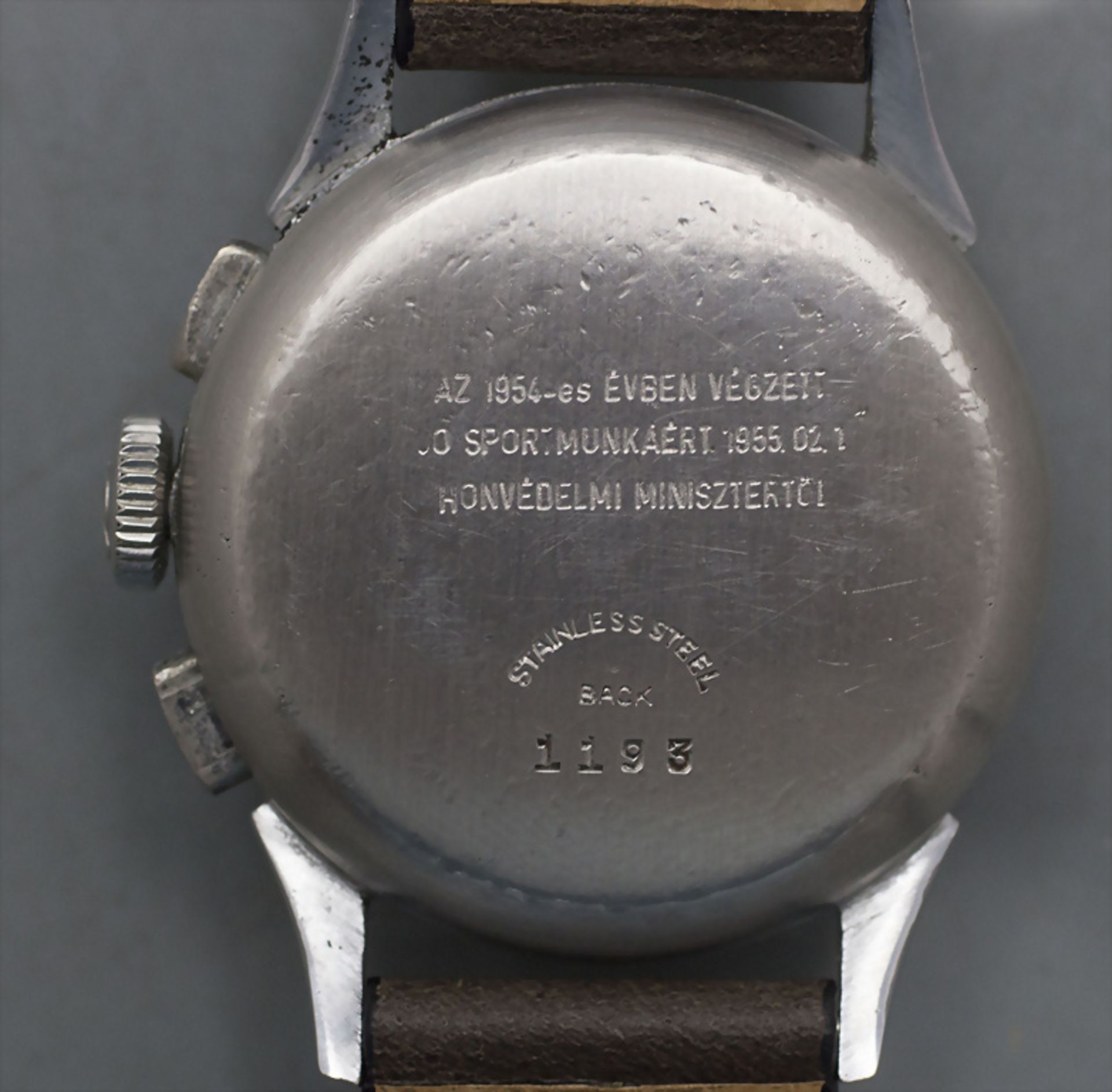 Breitling Chronograph, Schweiz/Swiss, um 1955 - Bild 6 aus 9