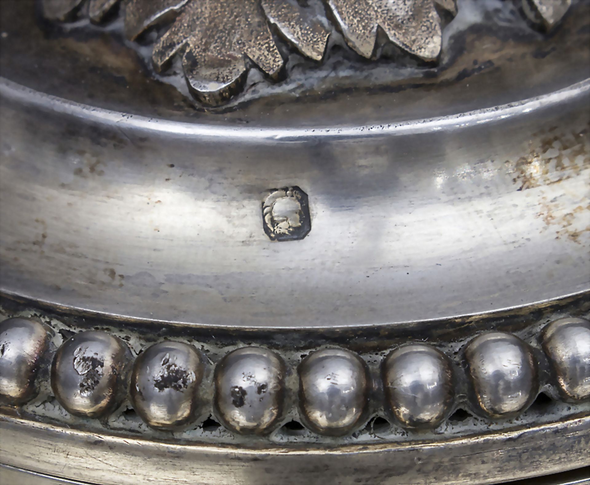 Tintenfass / A silver inkwell, Emile Puiforcat, Paris, um 1860 - Image 3 of 5