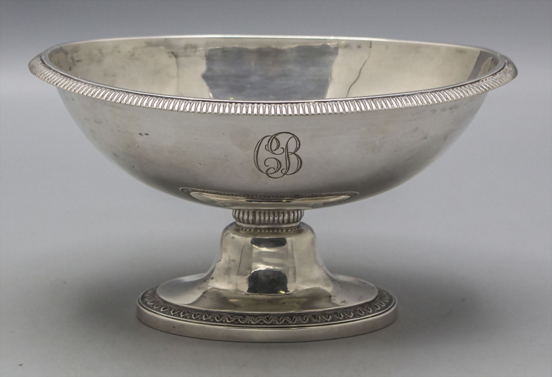 Empire Konfektschale / A silver Empire candy bowl, F. Gely, Lausanne, um 1810