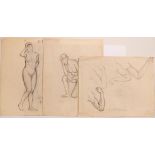 Hans Stadelmann (1876-1950), 'Konvolut Aktstudien' / 'A set of nude studies'