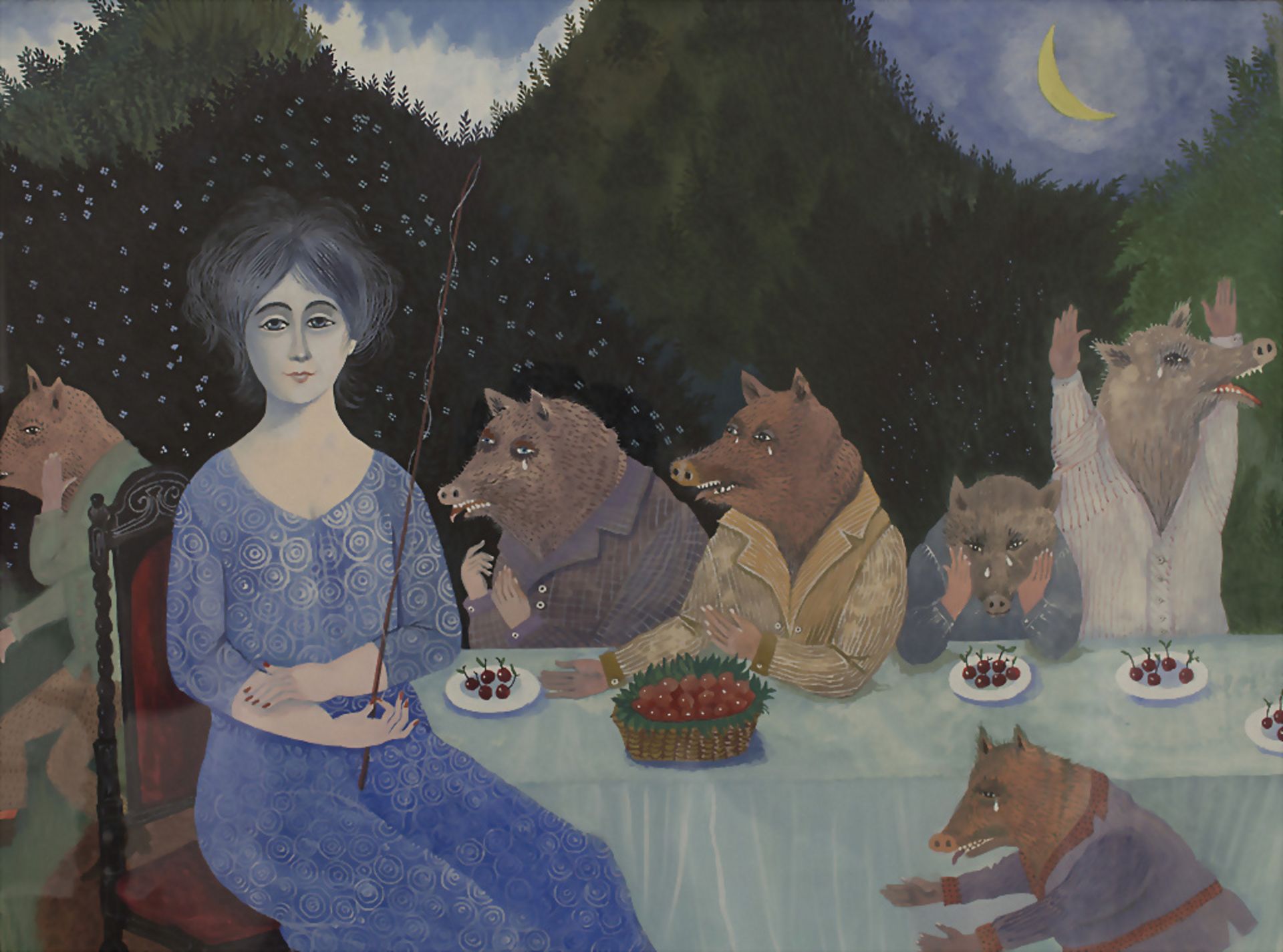 Dorothea Stefula (1914-1997), 'Das Abendmahl' - Image 3 of 5