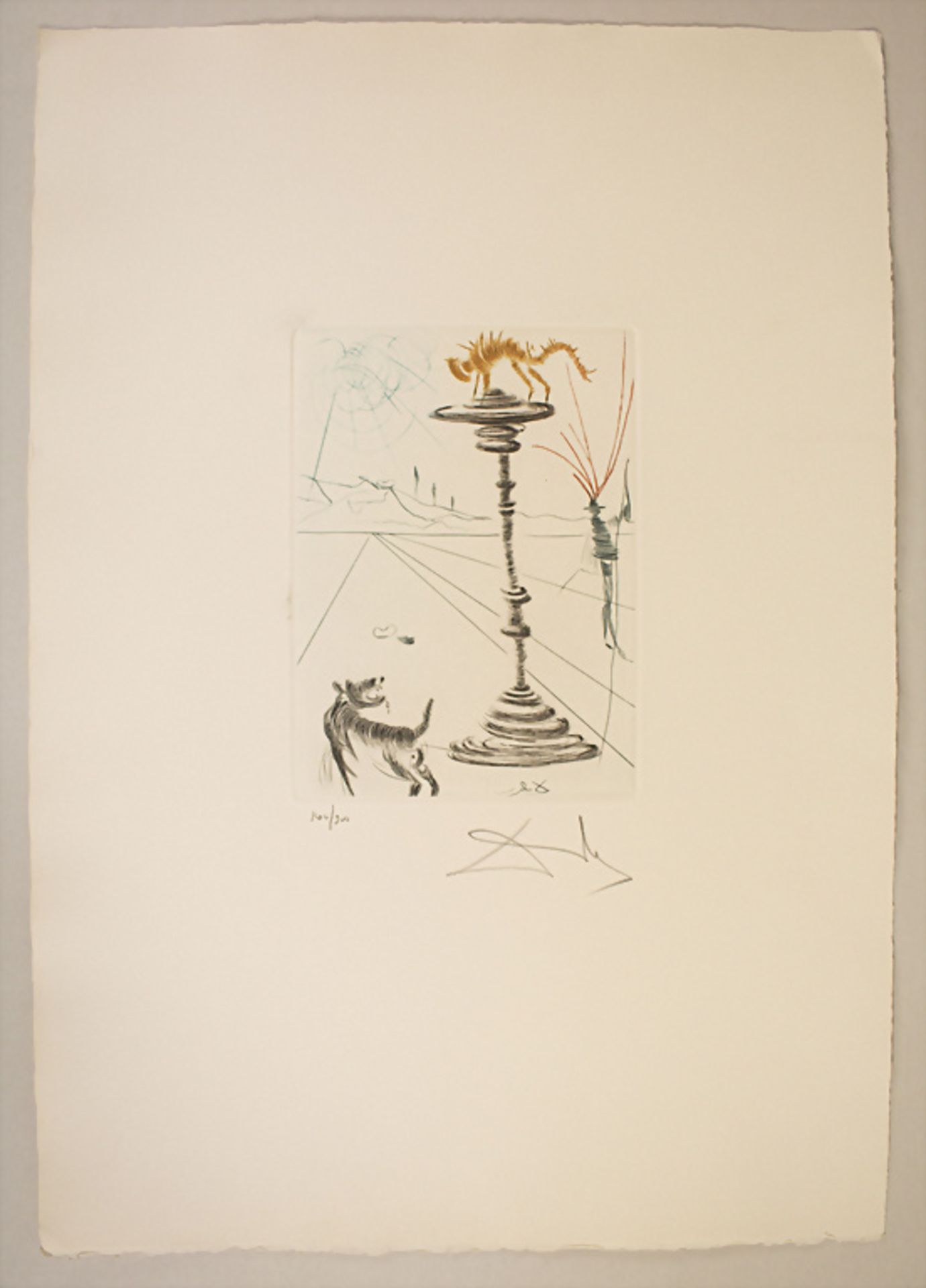 Salvador Dalí (1904-1989), 'L'apprivoisement de la vis' / Shakespeare's 'The taming of the ... - Bild 2 aus 2