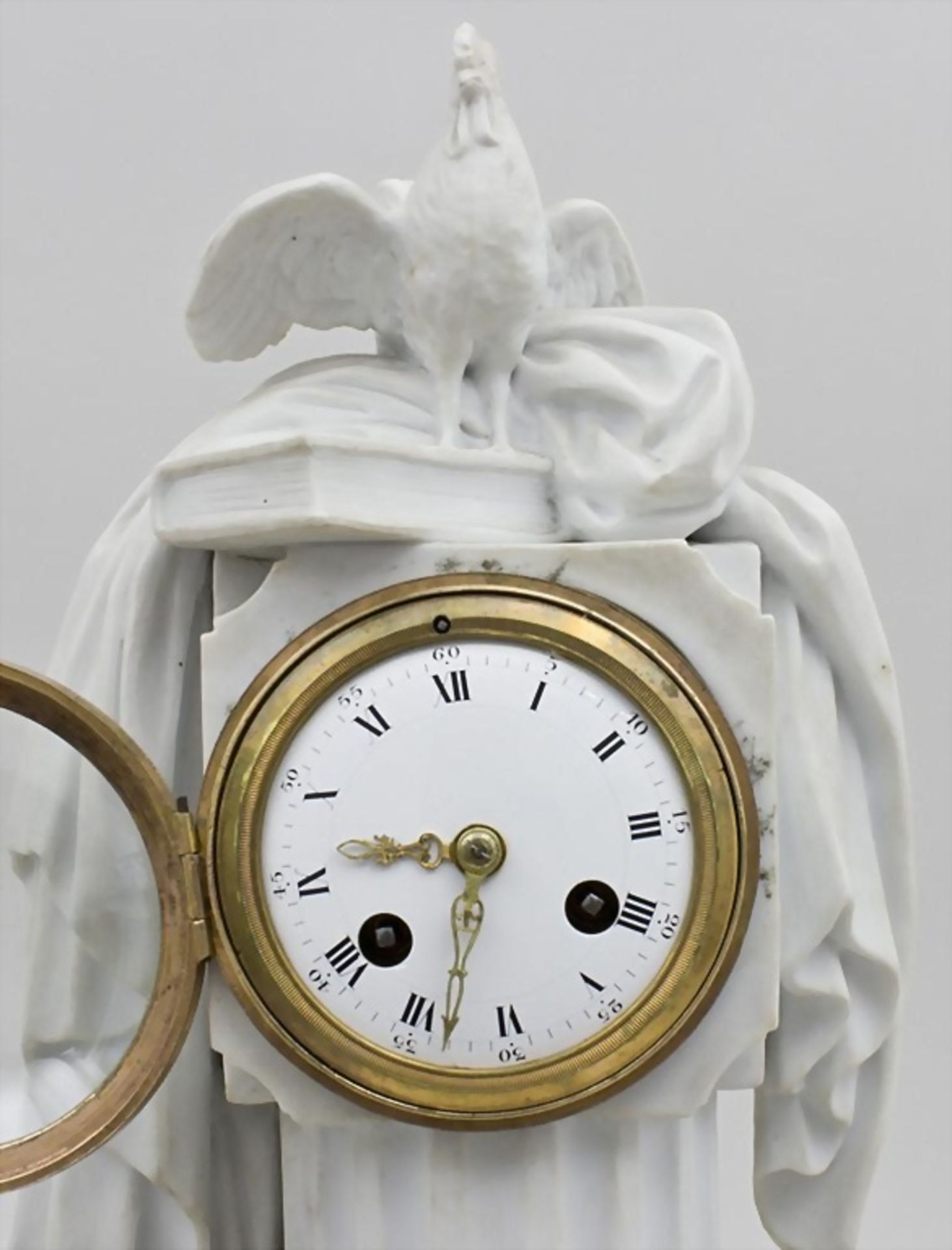 Kaminuhr/Porcelain Mantle Clock, wohl Sèvres, Frankreich, um 1900 - Bild 2 aus 5