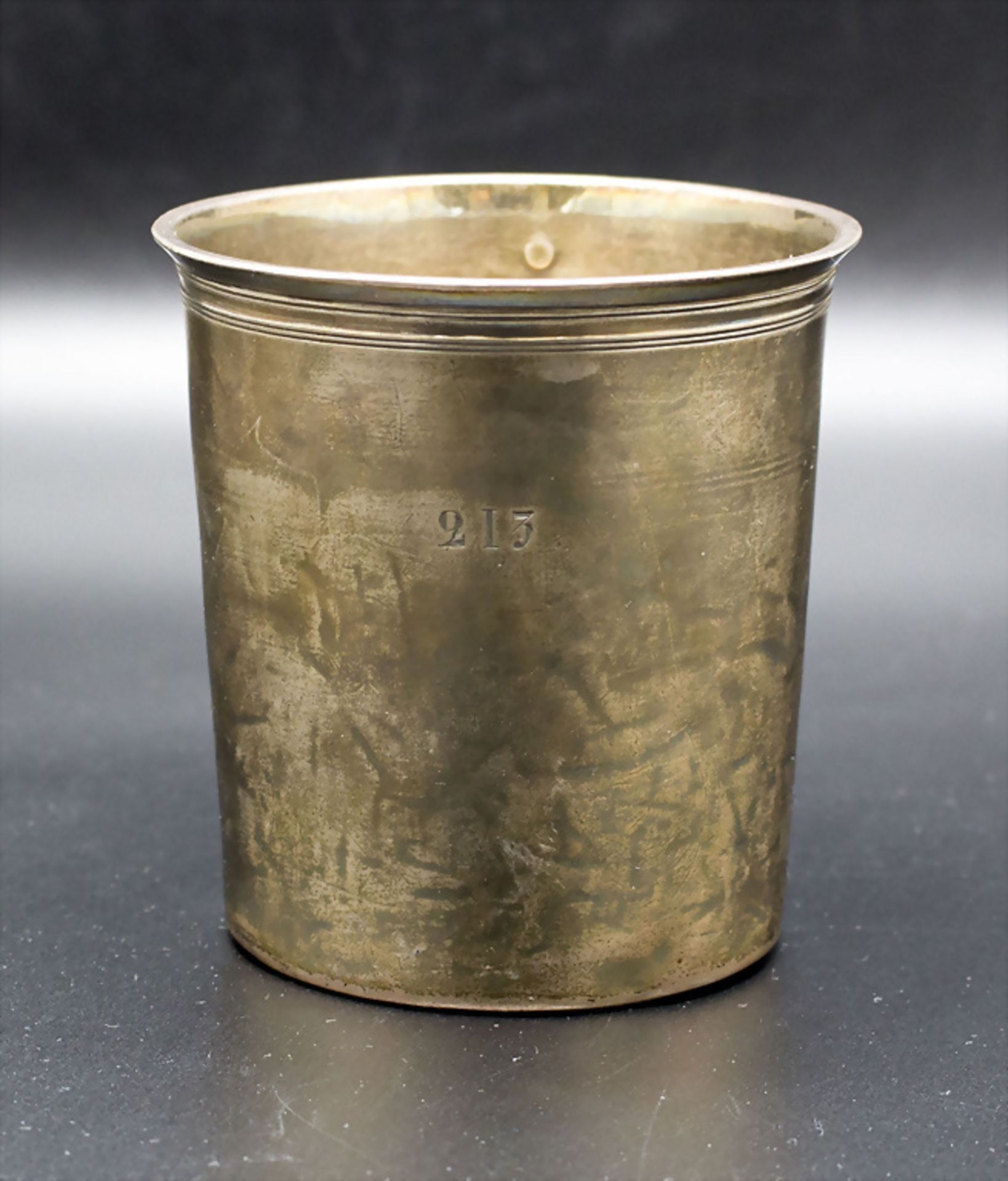 Empire Becher / An Empire silver beaker, Antoine-Jean Mohan, Paris, um 1815