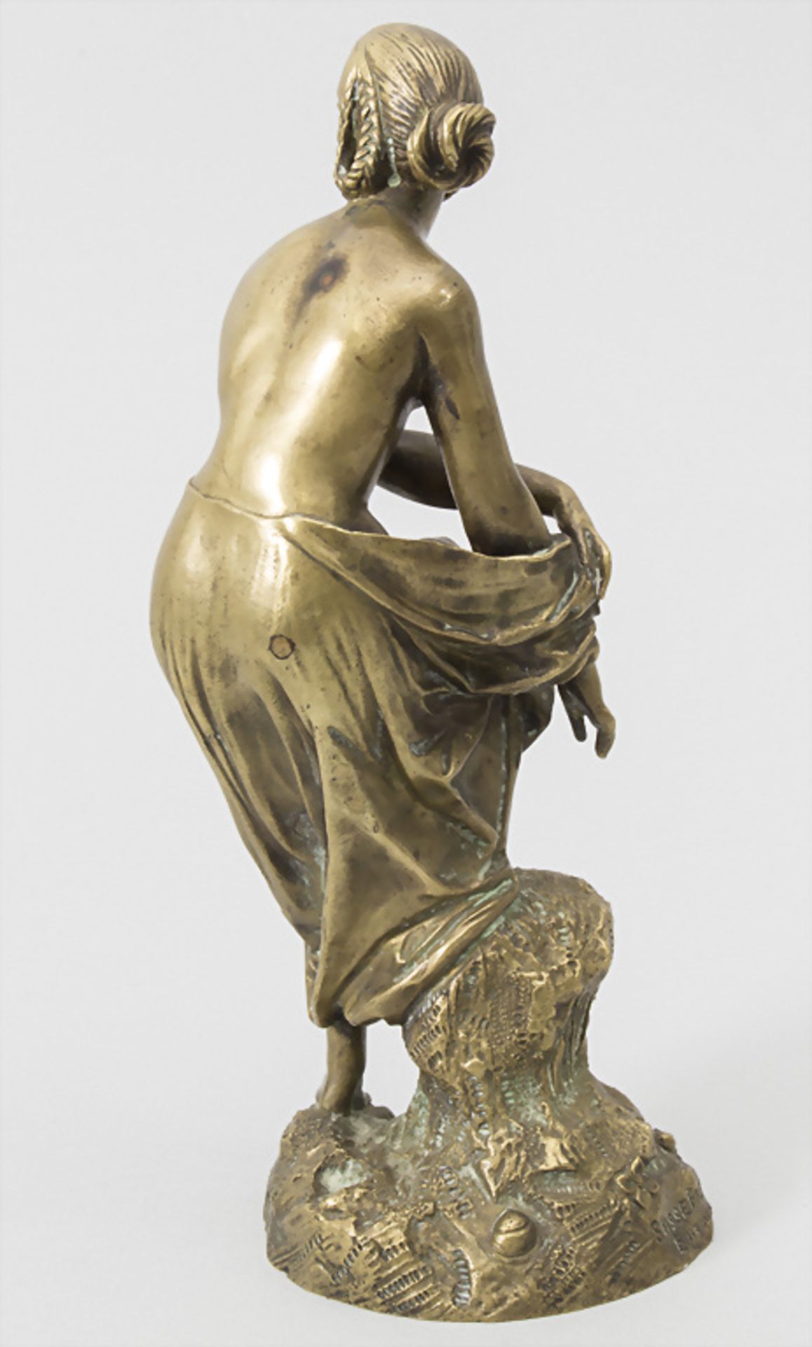 Weiblicher Halb-Akt / A female nude, Susse Frères, Paris, um 1900 - Image 2 of 7