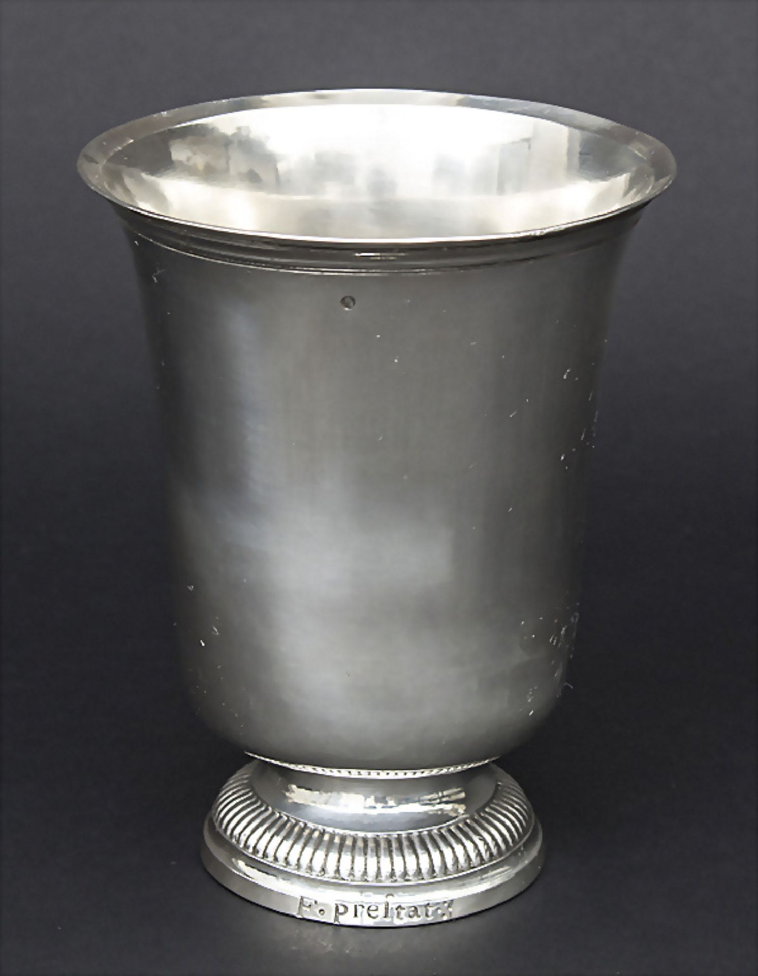 Becher / A silver beaker / goblet, Louis-Jacques Berger, Paris, 1798-1807 - Bild 2 aus 4