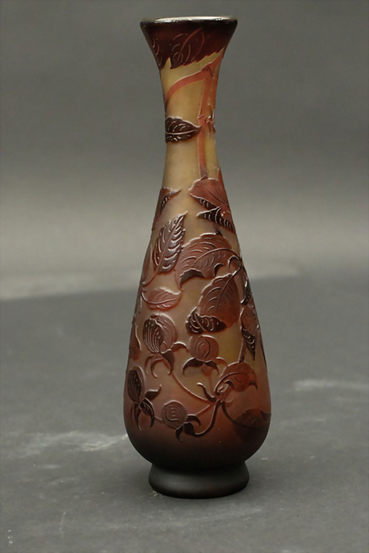 Jugendstil Vase / An Art Nouveau vase, Paul Nicolas, D'Argental, Ecole de Nancy, um 1920