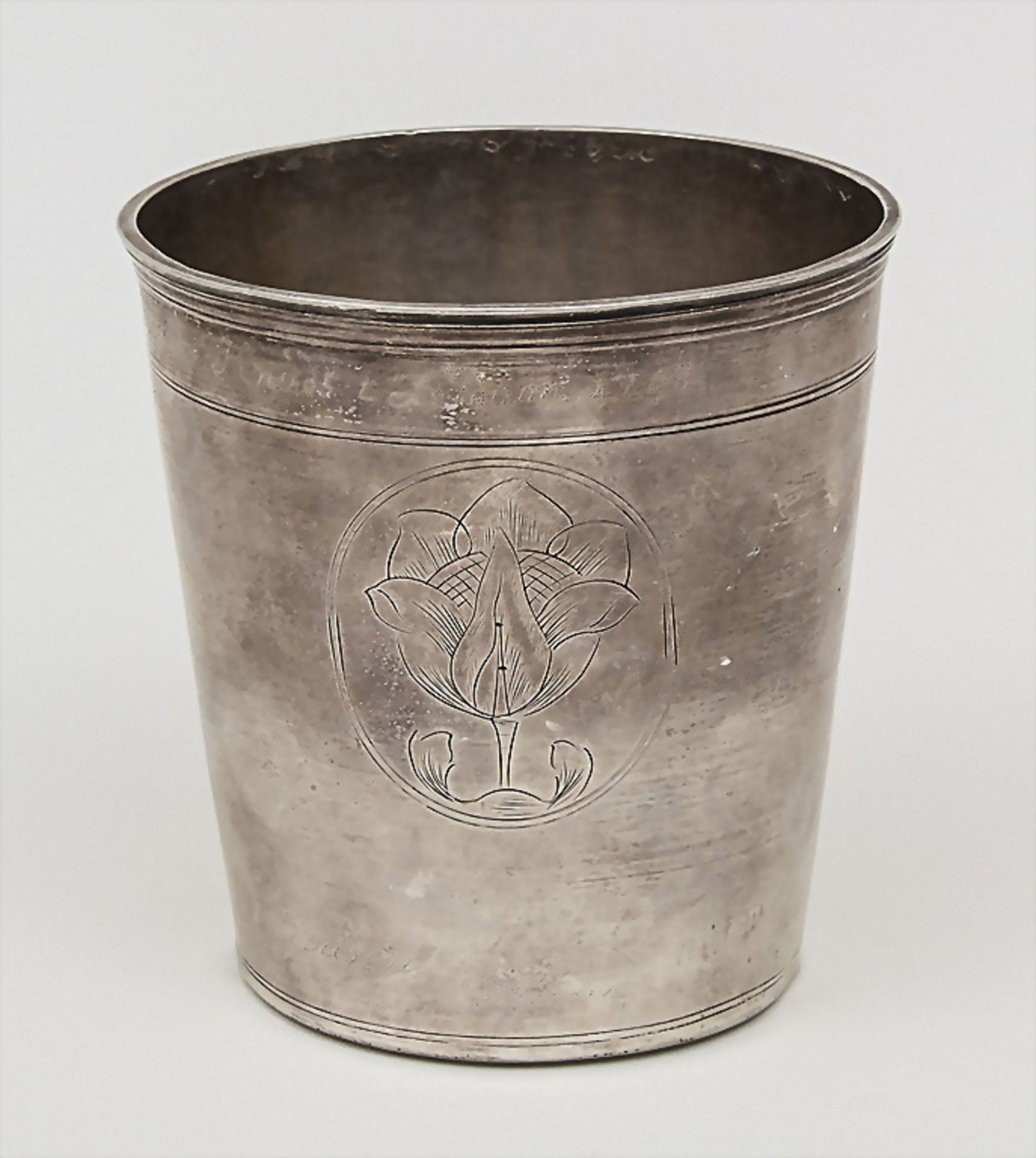 Becher / A beaker, Norddeutsch, um 1760 - Image 2 of 3