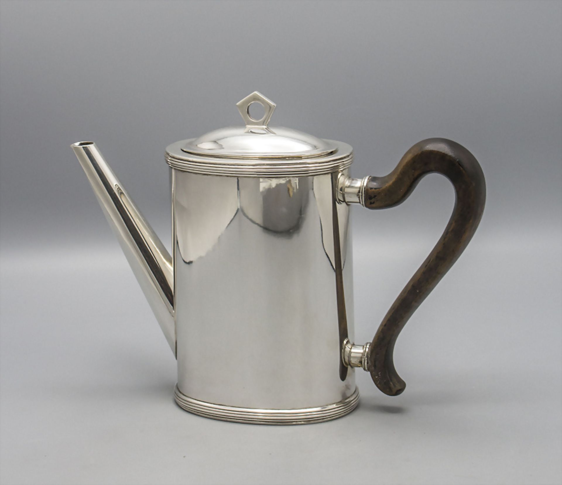 Art Déco Kaffee- und Teekern / An Art Deco silver coffee and tea set, Milano/Mailand, um 1950 - Bild 5 aus 11