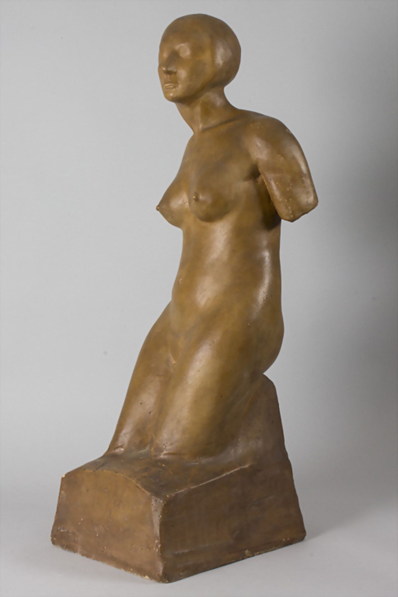 Georges WASTERLAIN (1889-1963), Art Déco Skulptur 'Weiblicher Torso' / A sculpture of a female ... - Bild 2 aus 7