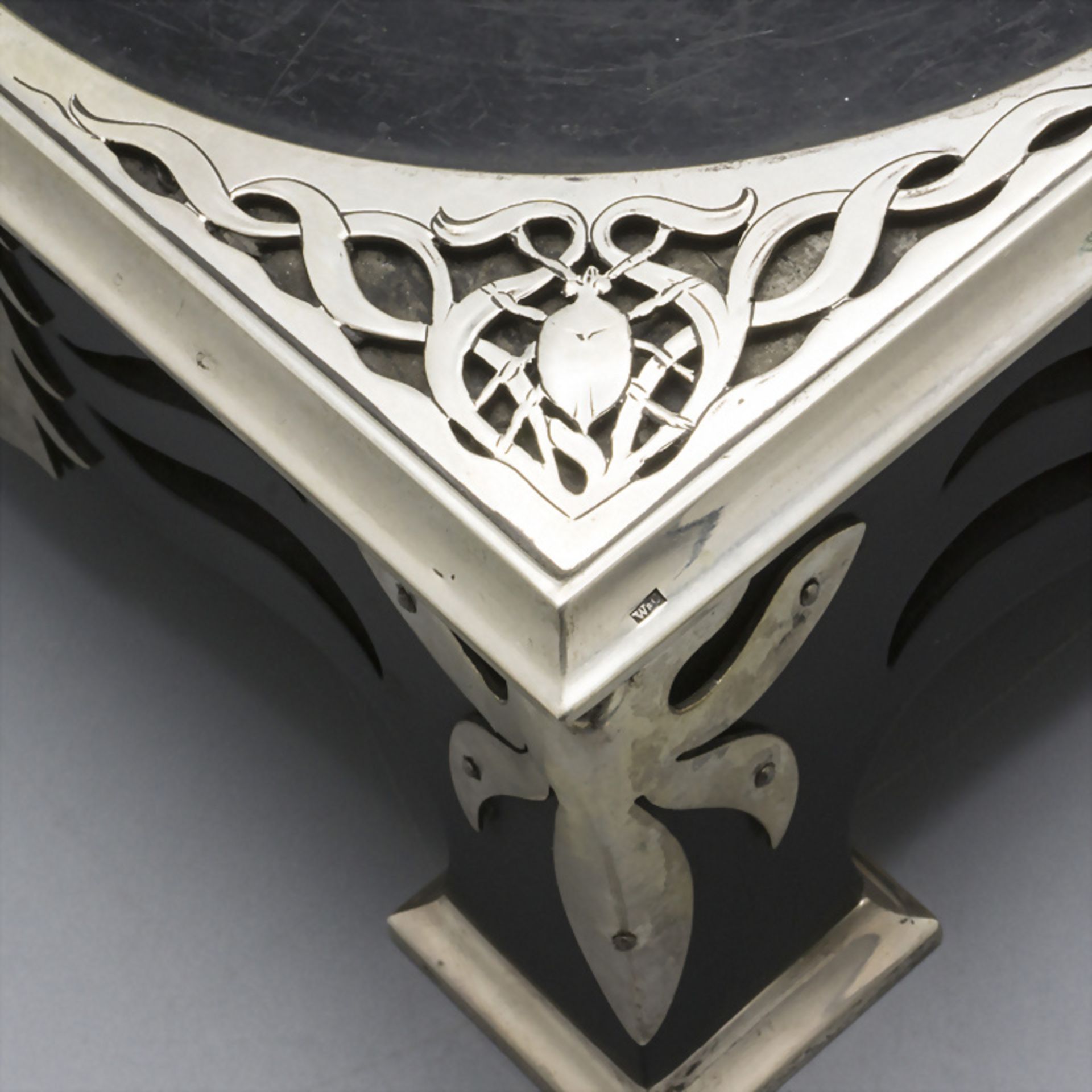 Jugendstil Postament / An Art Nouveau Pedestal, Wien um 1900 - Bild 3 aus 7