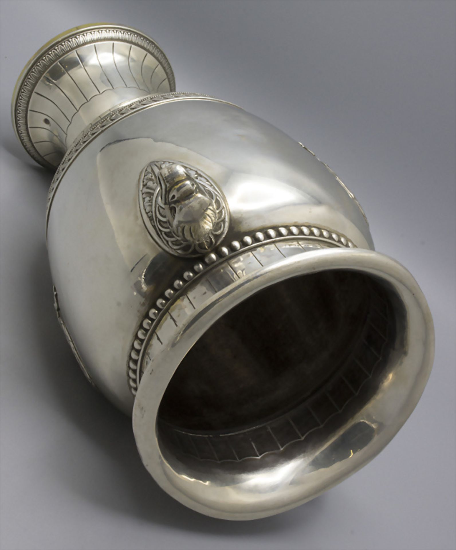 Prunkvase / A splendid silver vase, Beaudouin-Massin, Paris, 19. Jh. - Bild 3 aus 10