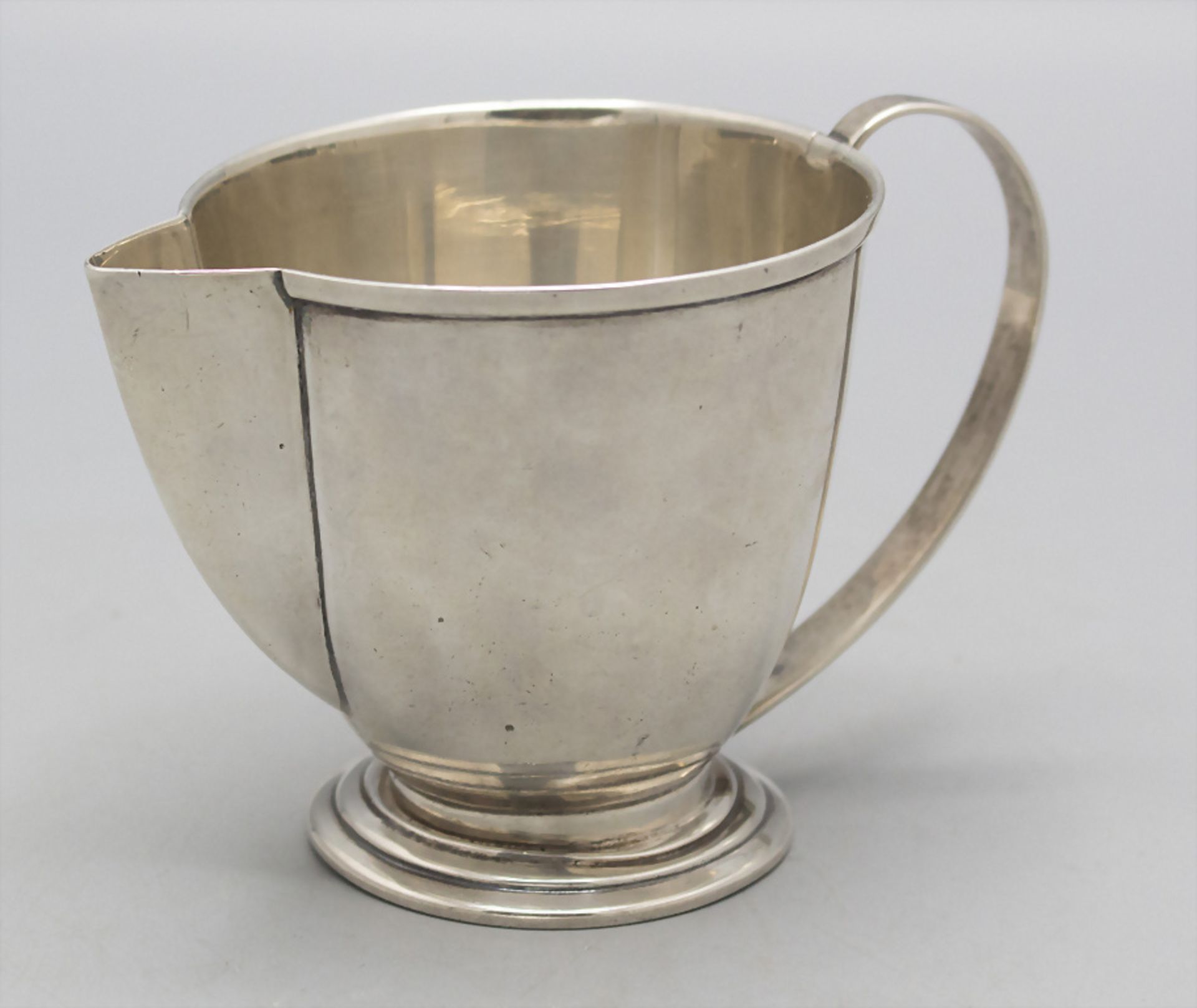 Sahnegießer / A silver creamer, International Sterling, USA, 20. Jh. - Bild 2 aus 5