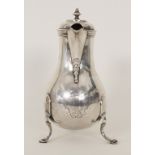 Barock Kanne / Verseuse / A silver coffee pot, Jean-Pierre Dautun (1704-1768), Morges bei ...
