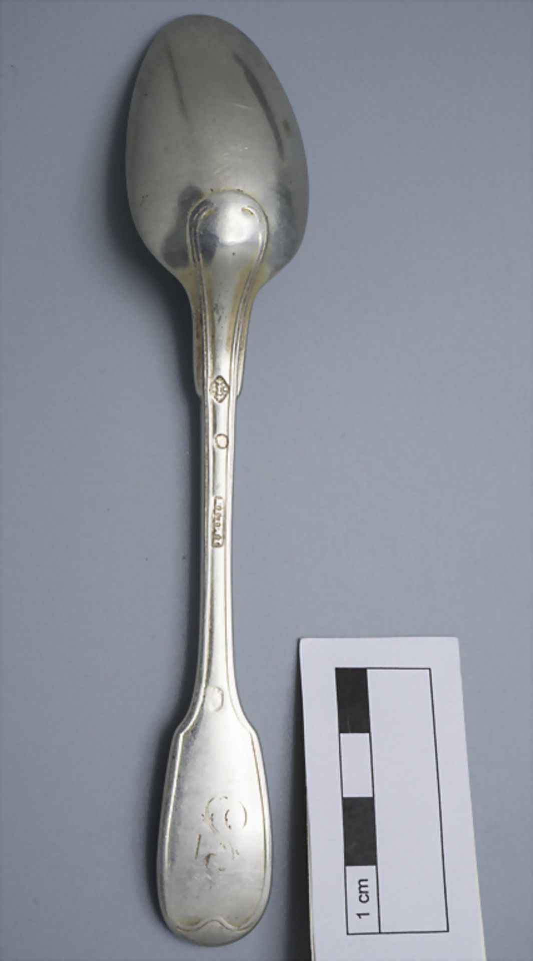 6 Löffel / 6 cuillères en argent massif / 6 silver spoons, Francois Daniel Imlin, Straßburg / ... - Bild 4 aus 6