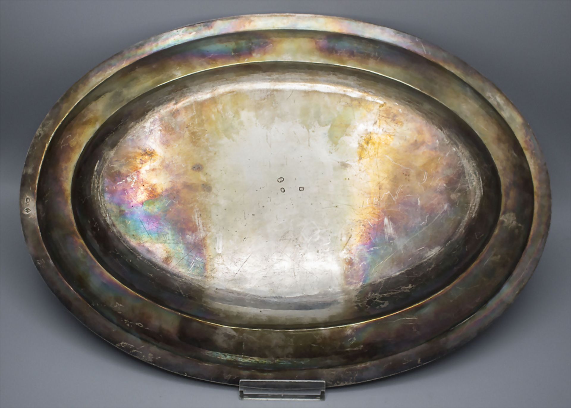 Ovale Platte / An oval silver plate, Henri Auguste, Paris, 1798-1809 - Bild 2 aus 4