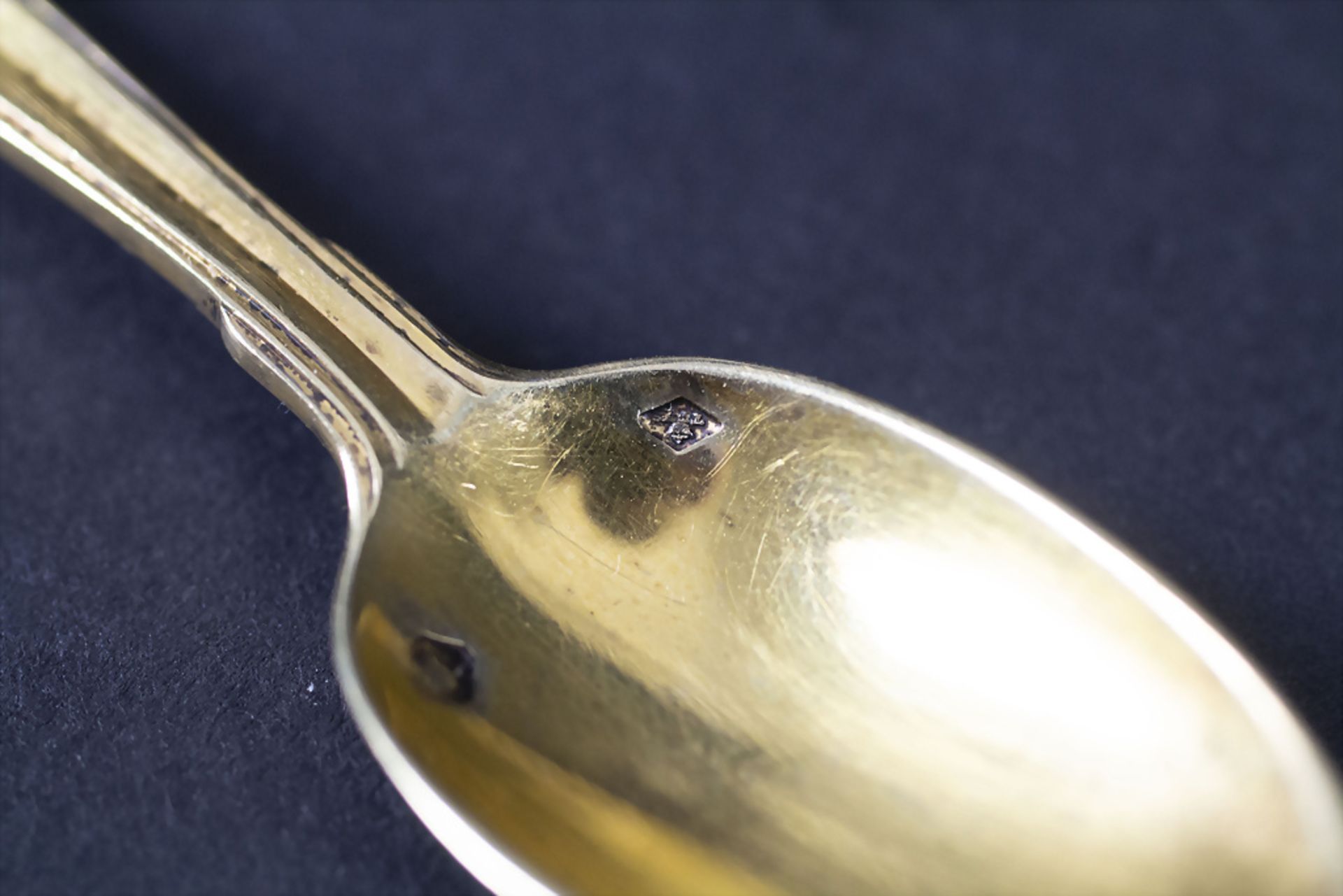 34 tlg. Silber-Besteck / 34 pieces of silver cutlery, Orfèvre Christofle, Paris, 20. Jh. - Bild 6 aus 6