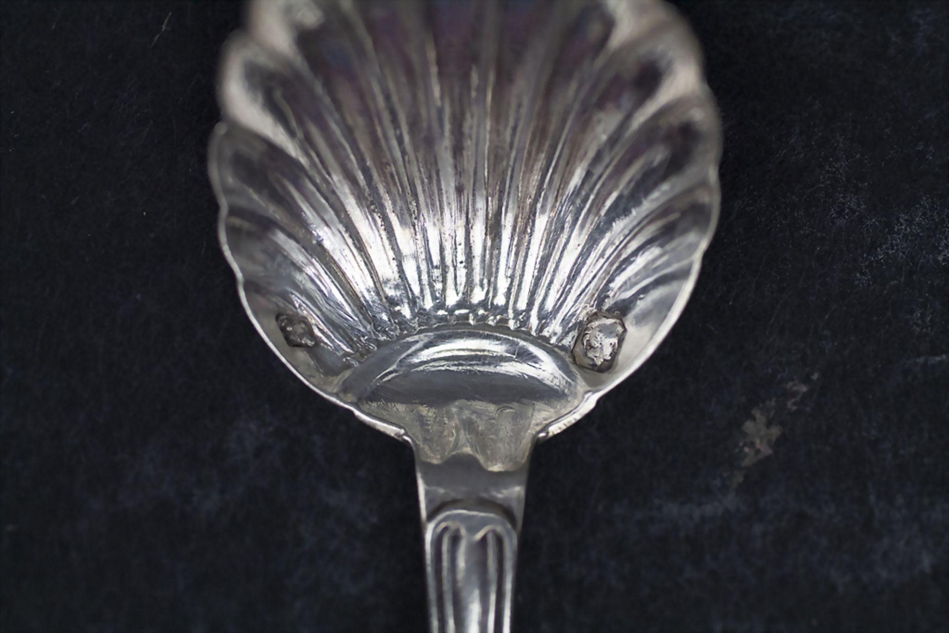 8 Gewürzlöffel / 8 spice spoons, u.a. Francois-Julien Doyen, Paris, um 1852 - Bild 4 aus 5