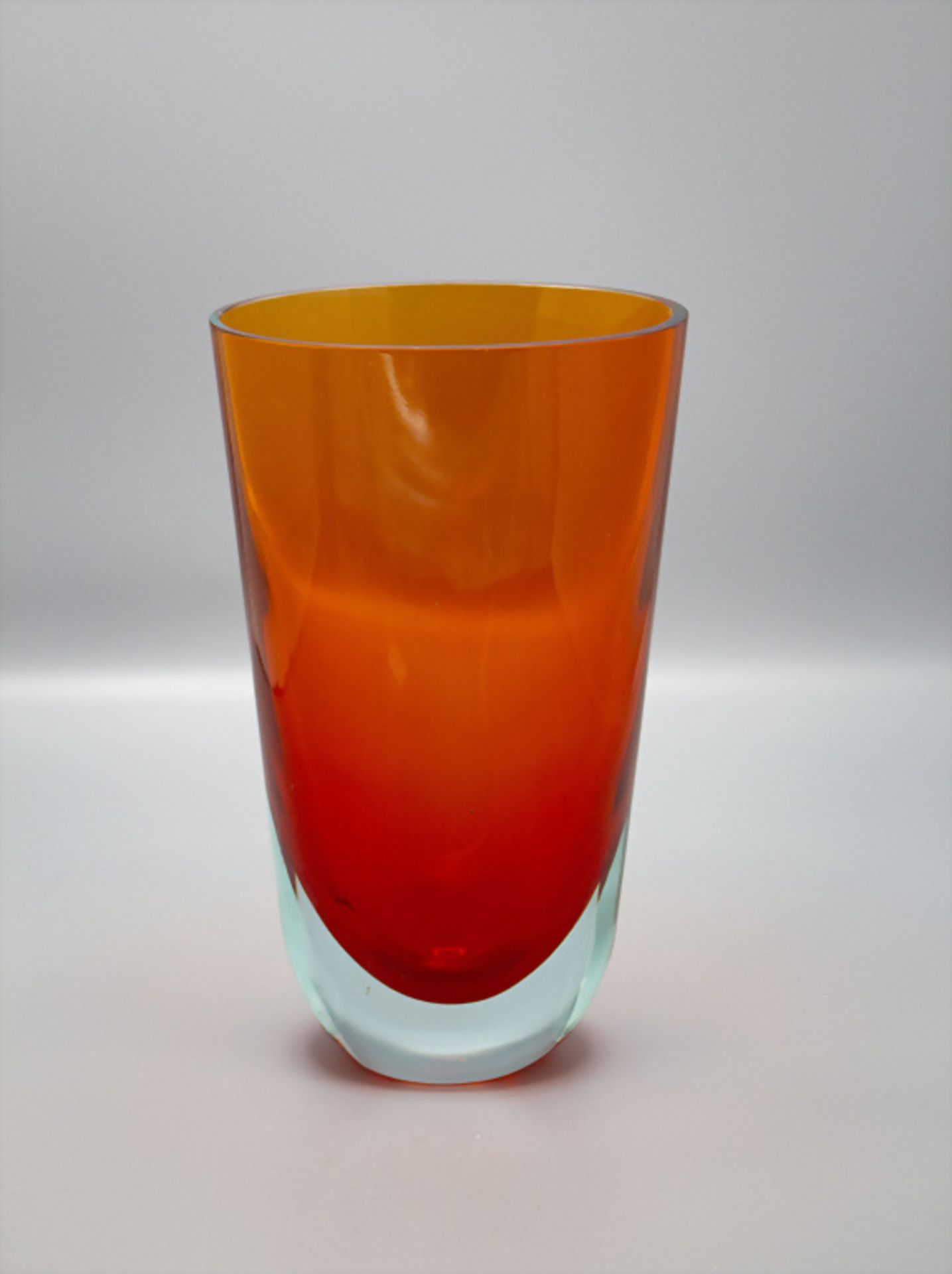 Glasziervase / A decorative glass vase, wohl Murano, 70/80er Jahre