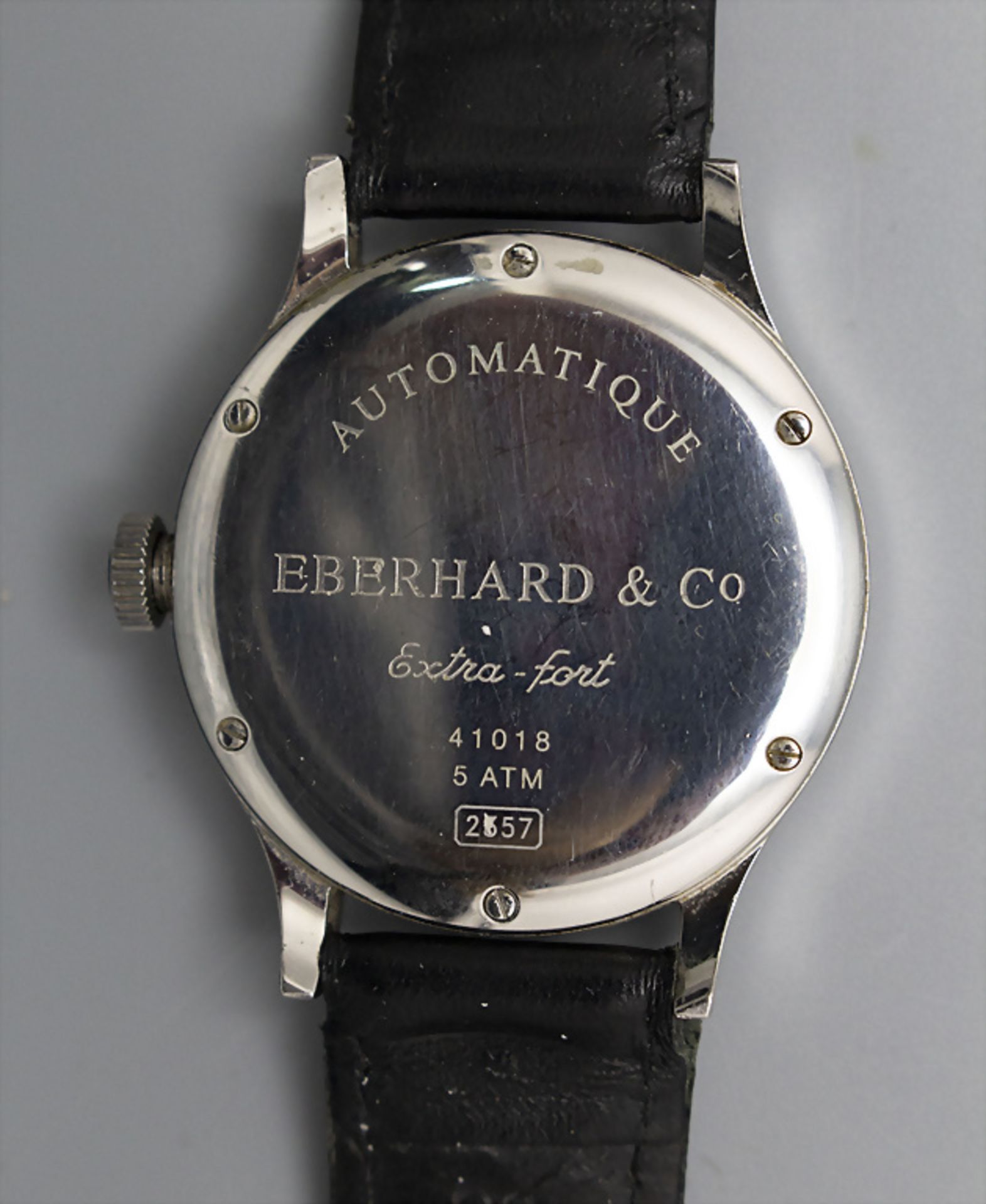 Herrenarmbanduhr / A men's wristwatch, Eberhard & Co., Swiss / Schweiz, um 2000 - Image 4 of 9