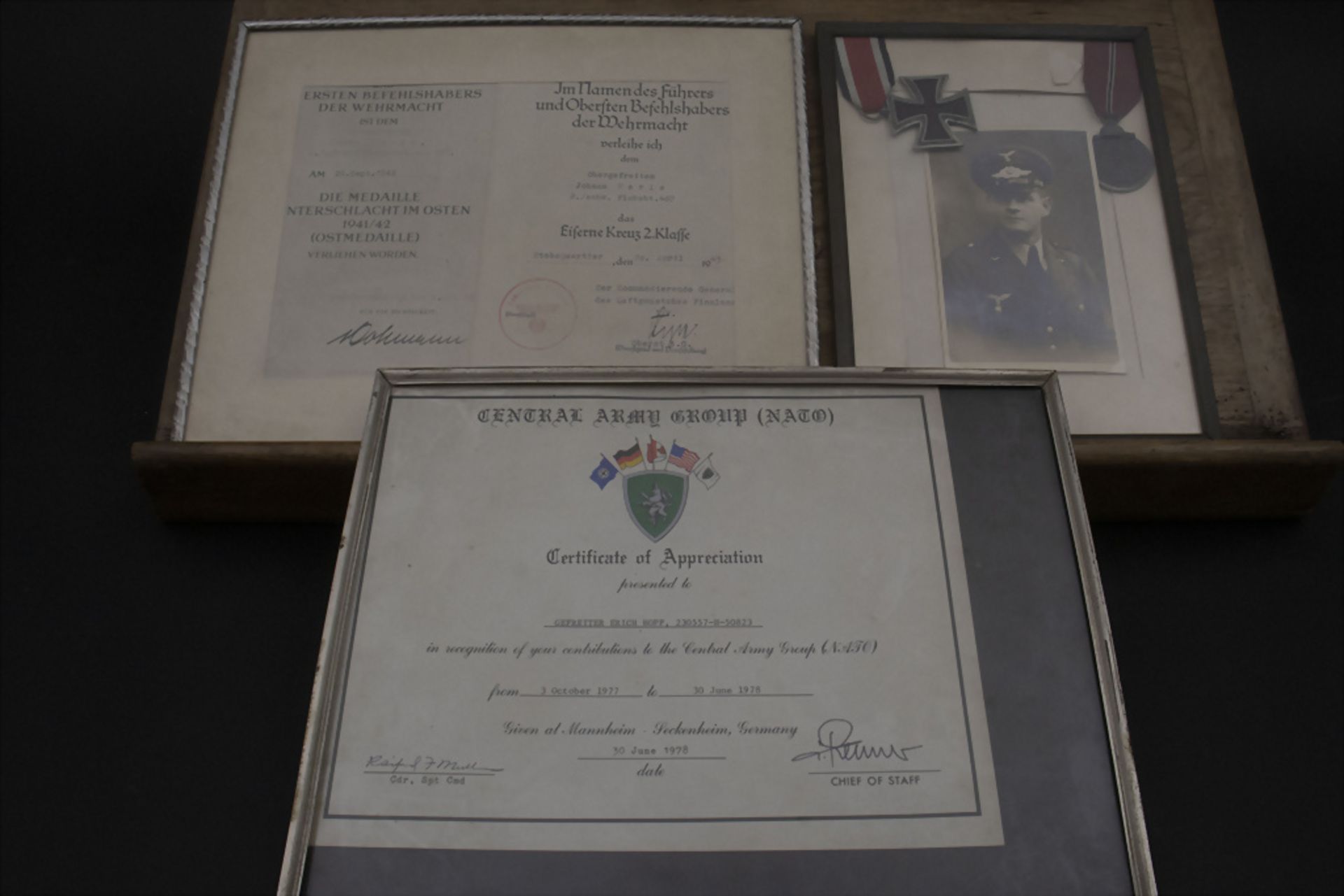 Konvolut Militaria Urkunden, 2. Weltkrieg / A collection of certificates WW II, Deutschland, ...