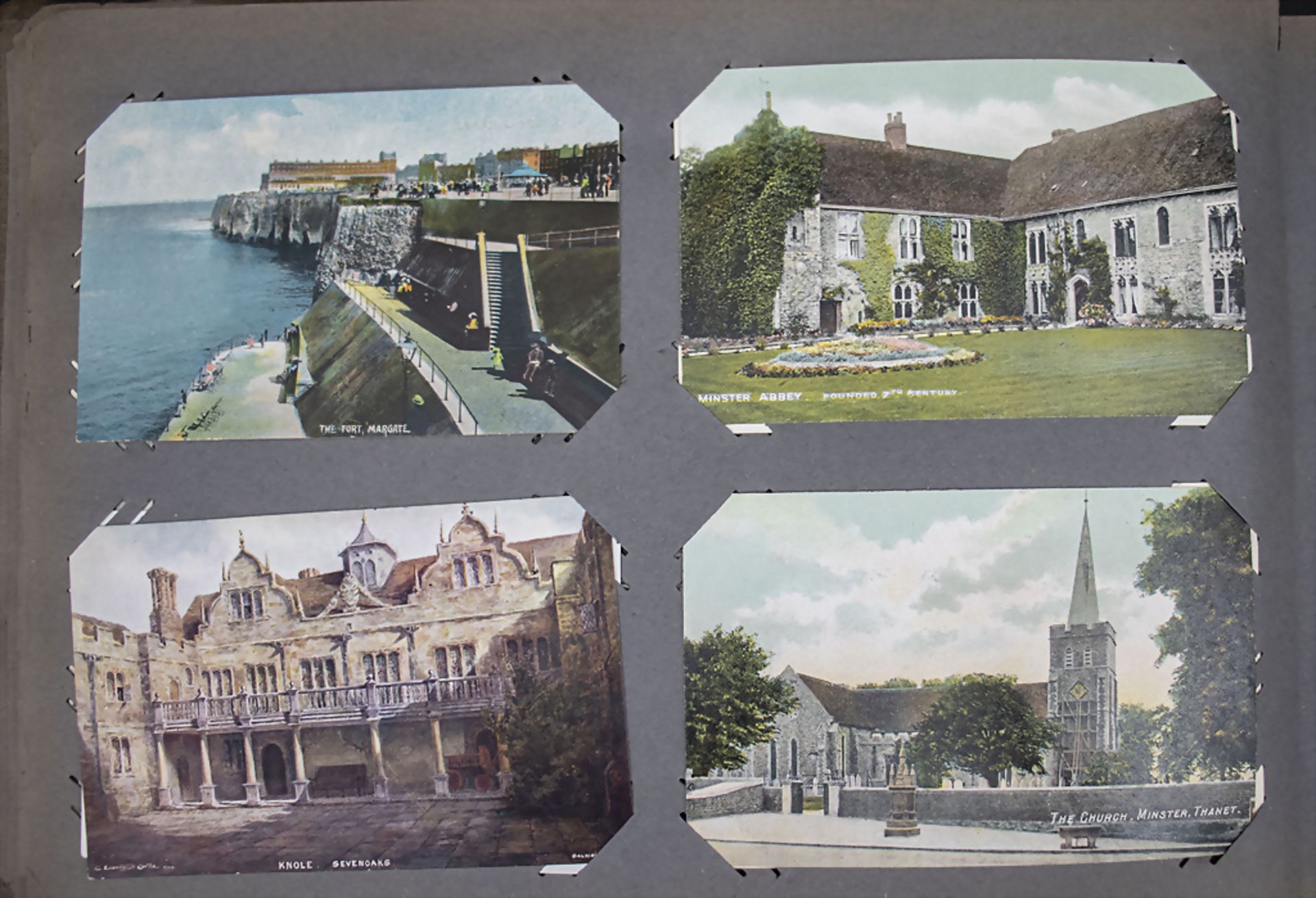 Album Ansichtskarten 'England und Frankreich' / An album of postcards with views of England ... - Bild 3 aus 5