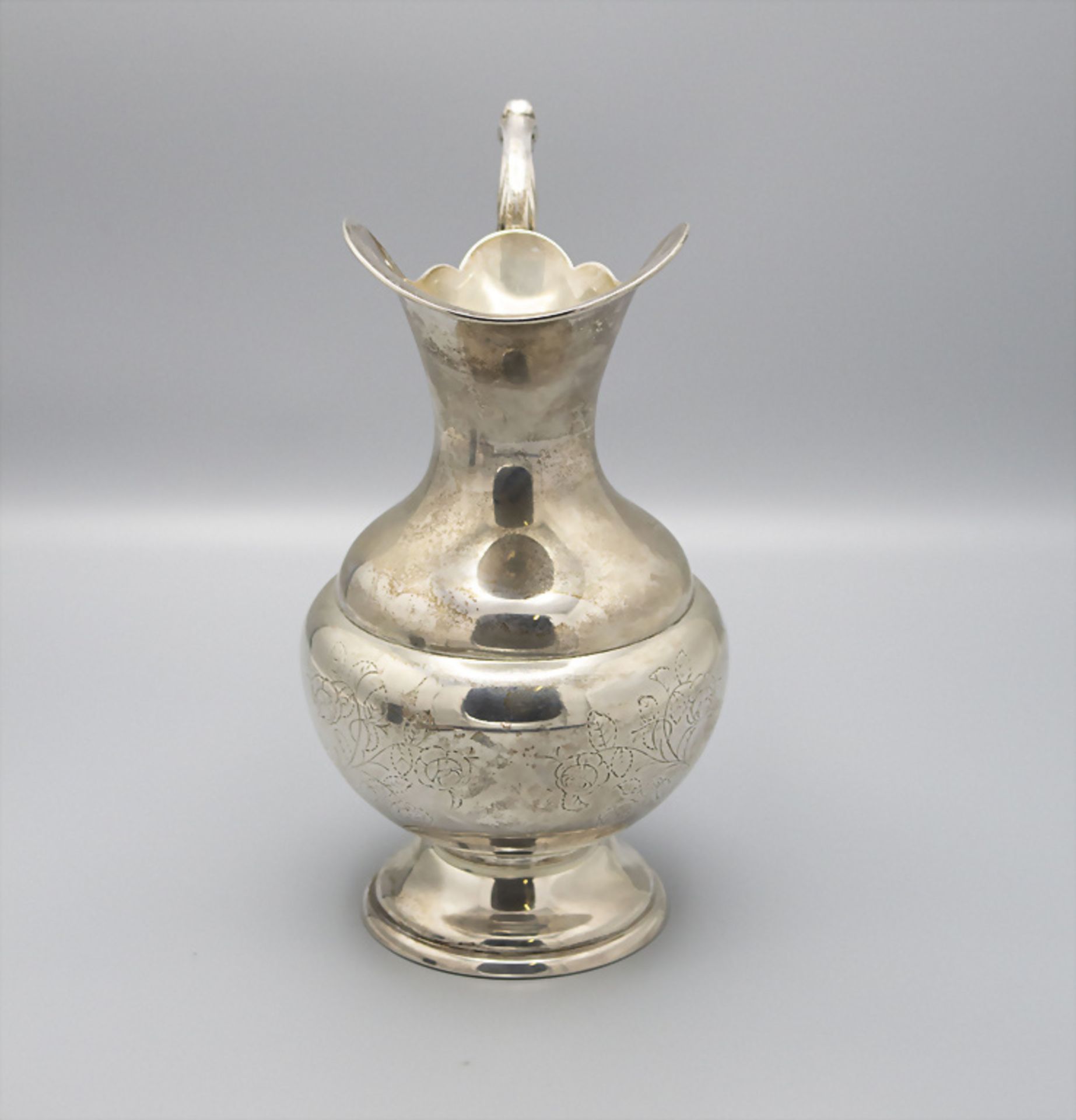 Schenkkrug / A silver jug, Spanien, 20. Jh. - Image 2 of 6