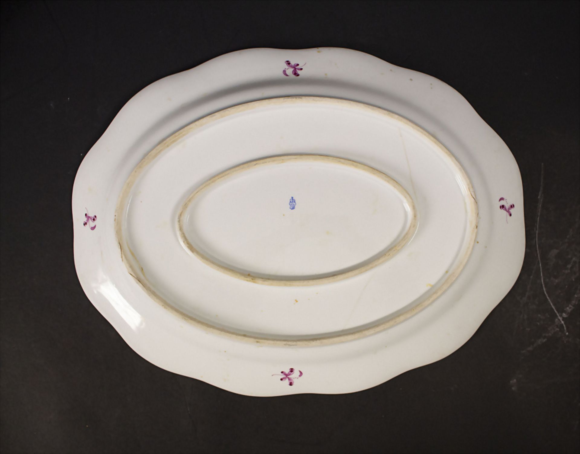 Ovale Platte / A large tray, Herend, Ungarn, 19. Jh. - Image 2 of 3