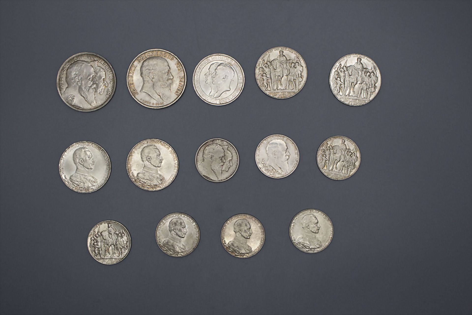 Sammlung Silbermünzen Deutsches Kaiserreich