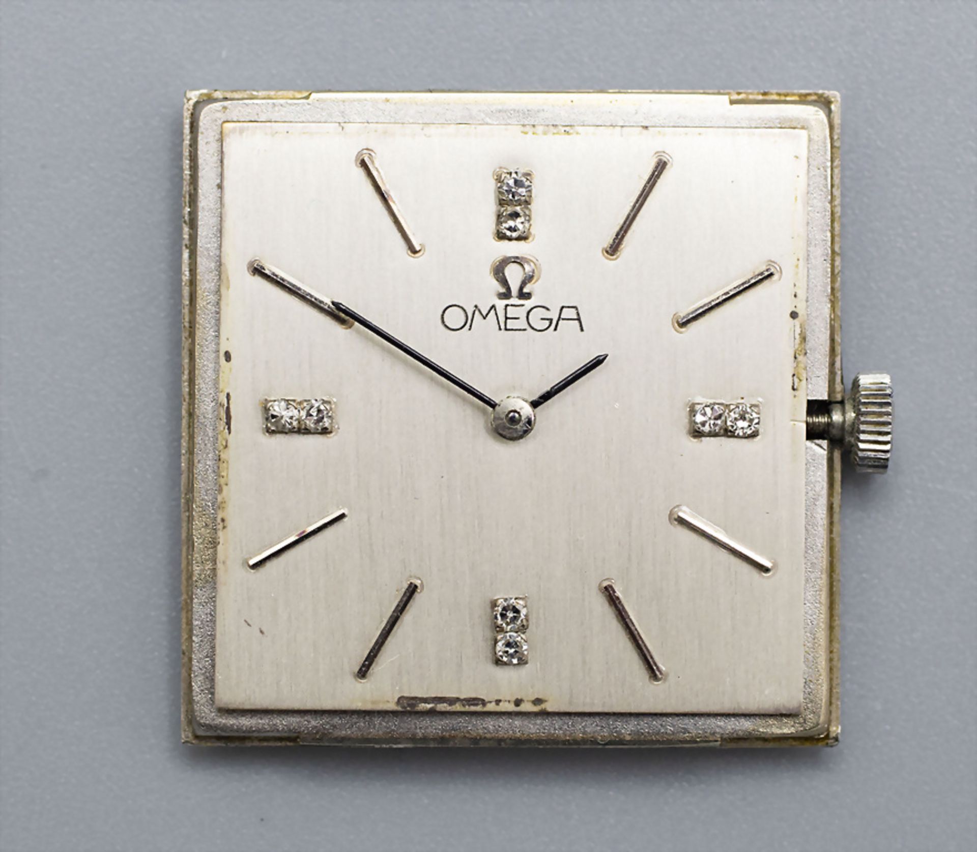 Herrenarmbanduhr / A men's 18 ct gold wristwatch, Omega, Swiss / Schweiz, um 1960 - Image 9 of 11