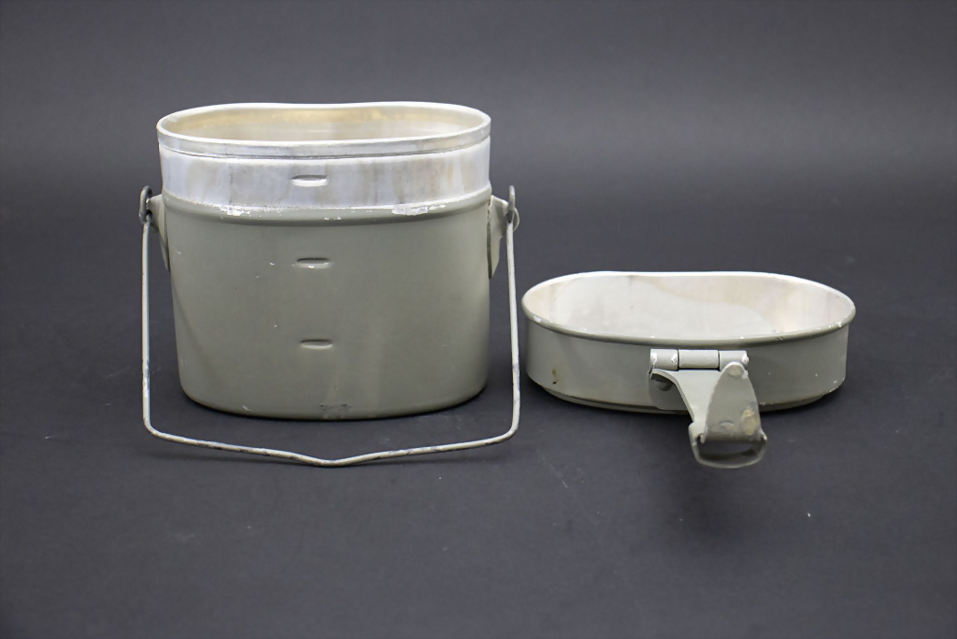 Deutsches Militär Essgeschirr / A German military cook pot - Image 3 of 4